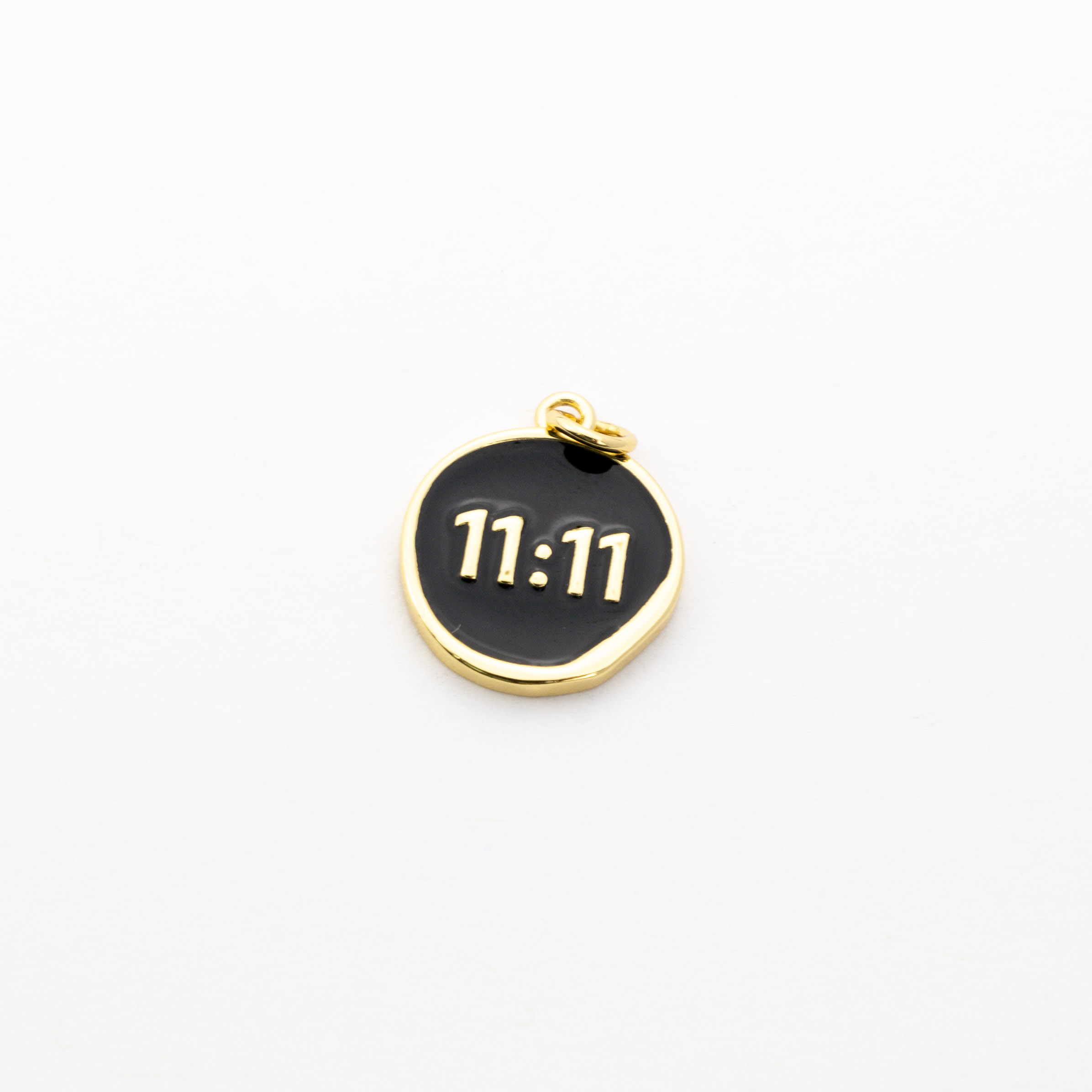 18347 Black 11:11 Pendant