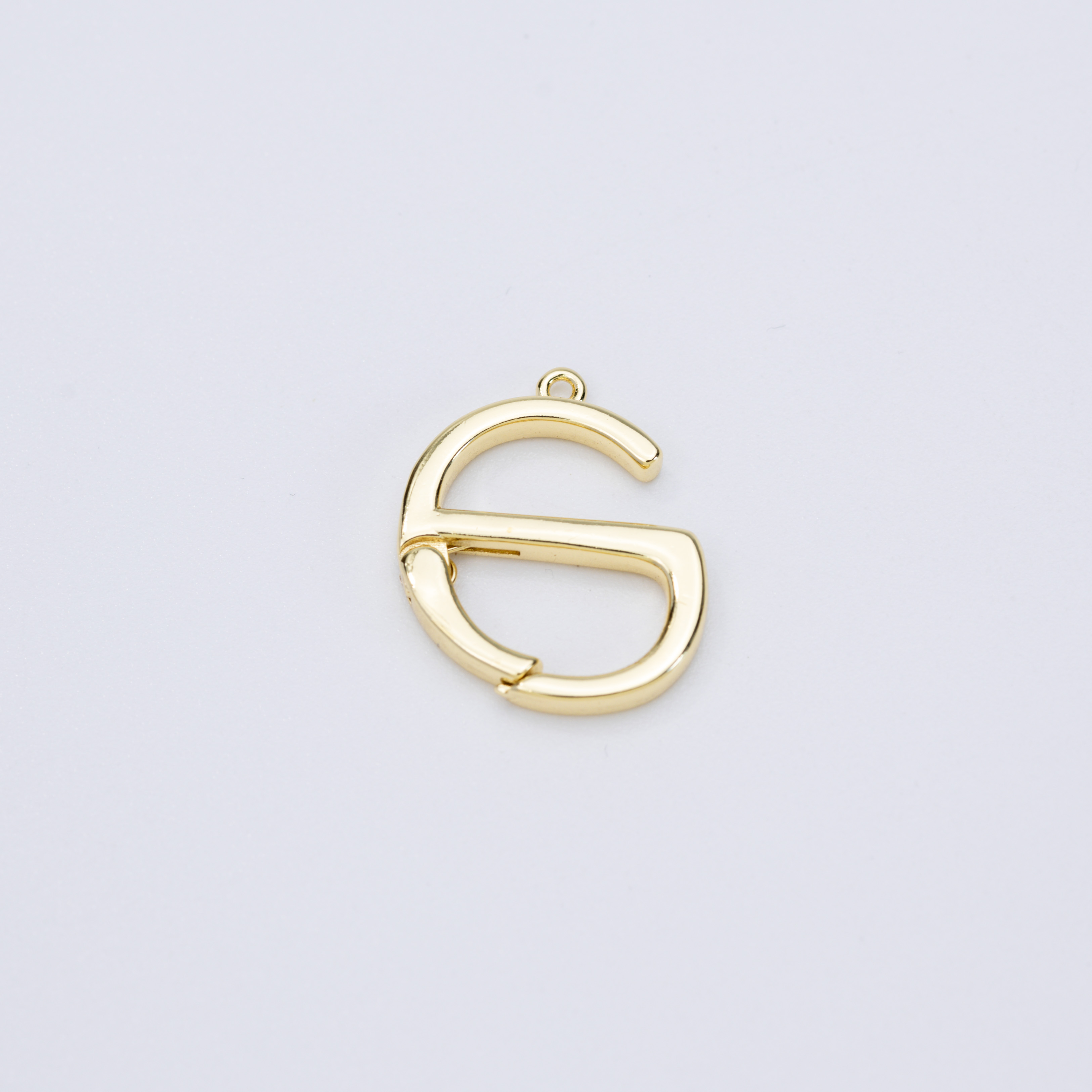 19858 Gold "G" Shaped Clasp