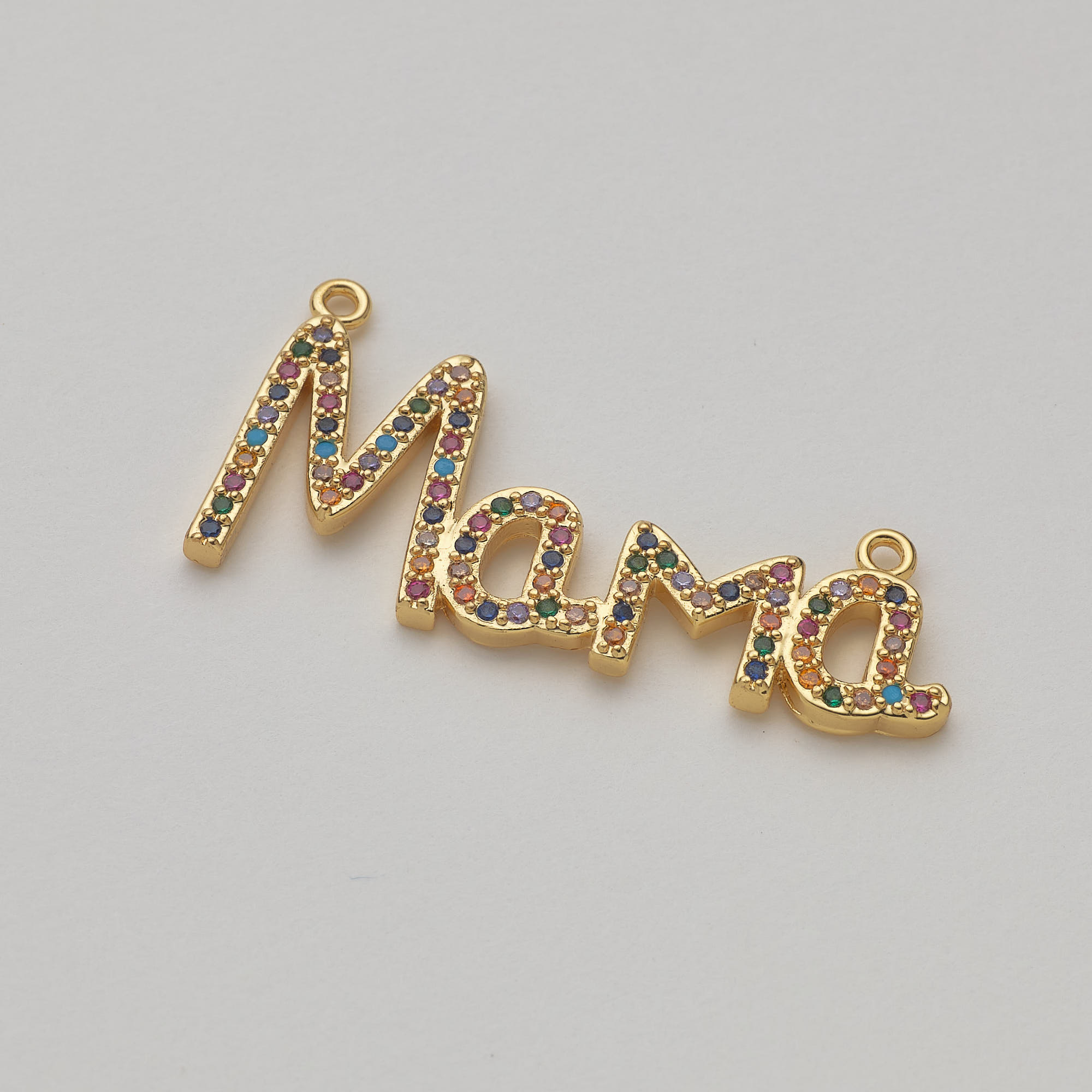 12143 Mama with Colors Crystal Connector