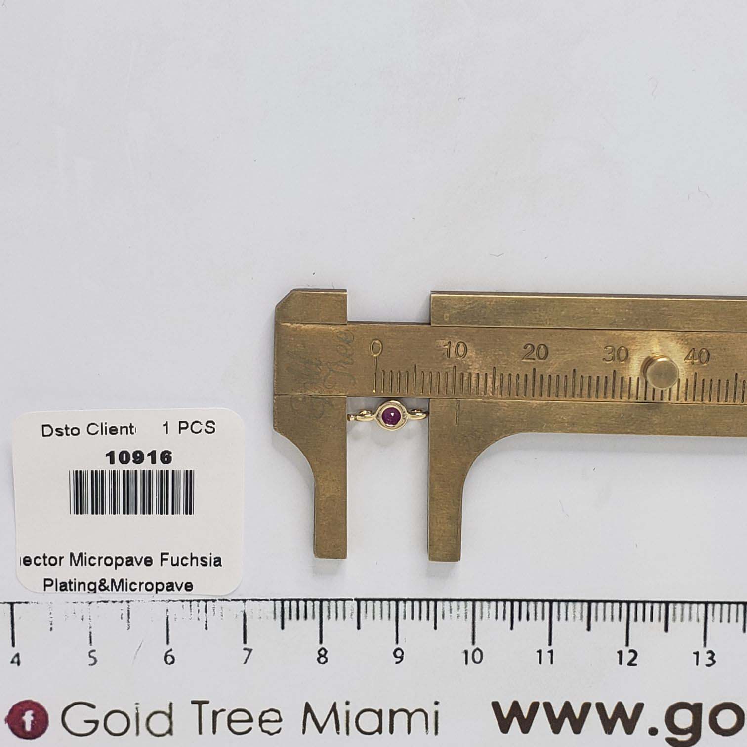 10916 Fuchsia Micropave Connector