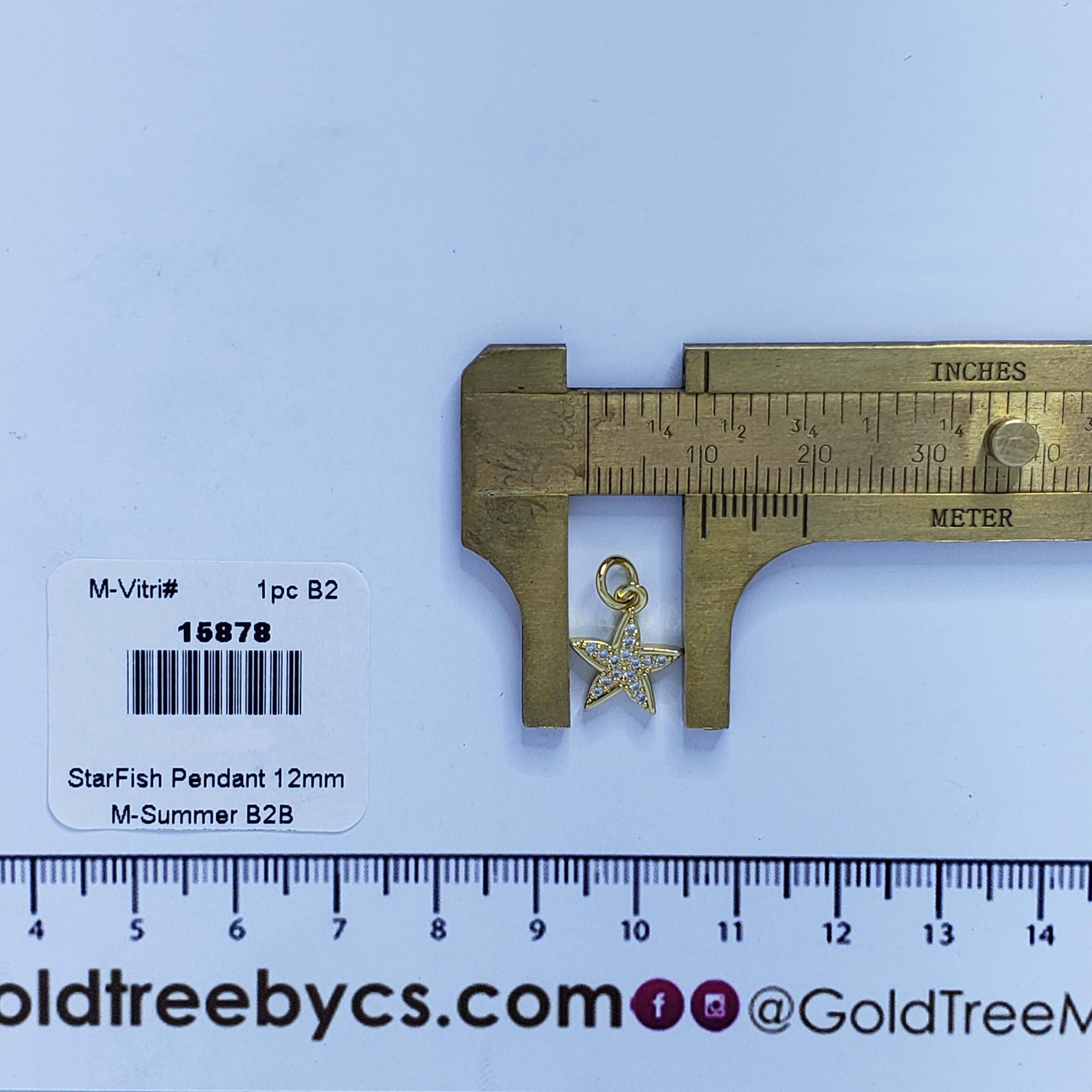 15878 StarFish Pendant