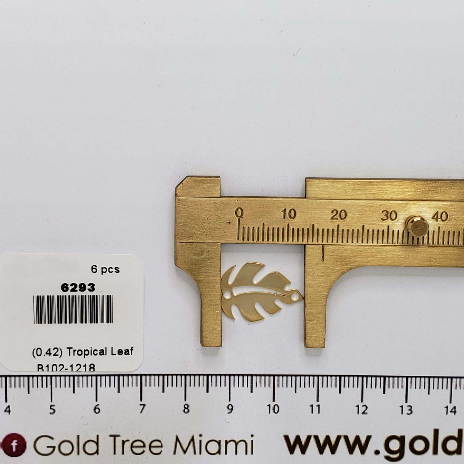 6293 Tropical Leaf Connector