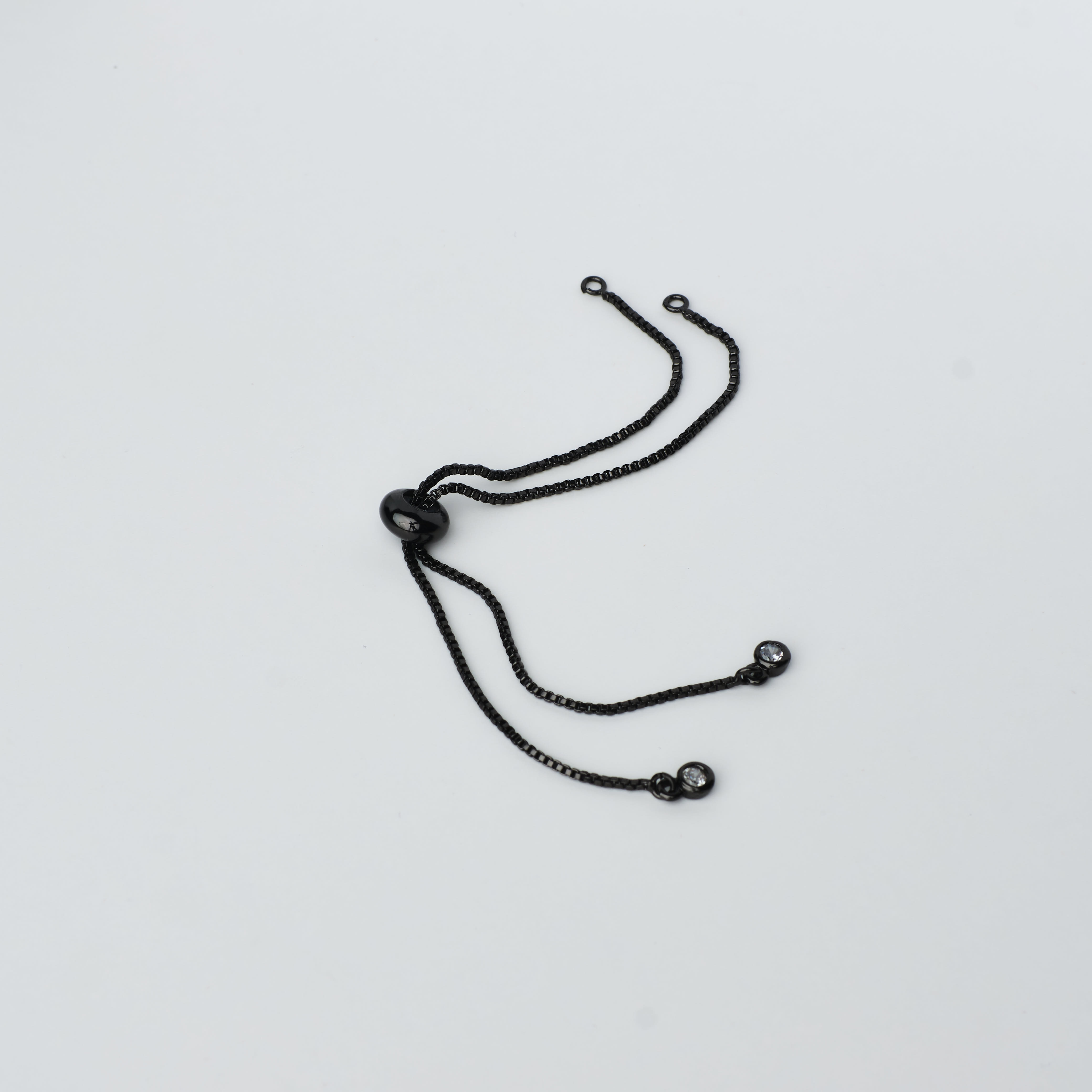 11095 Black Adjustable Bracelet