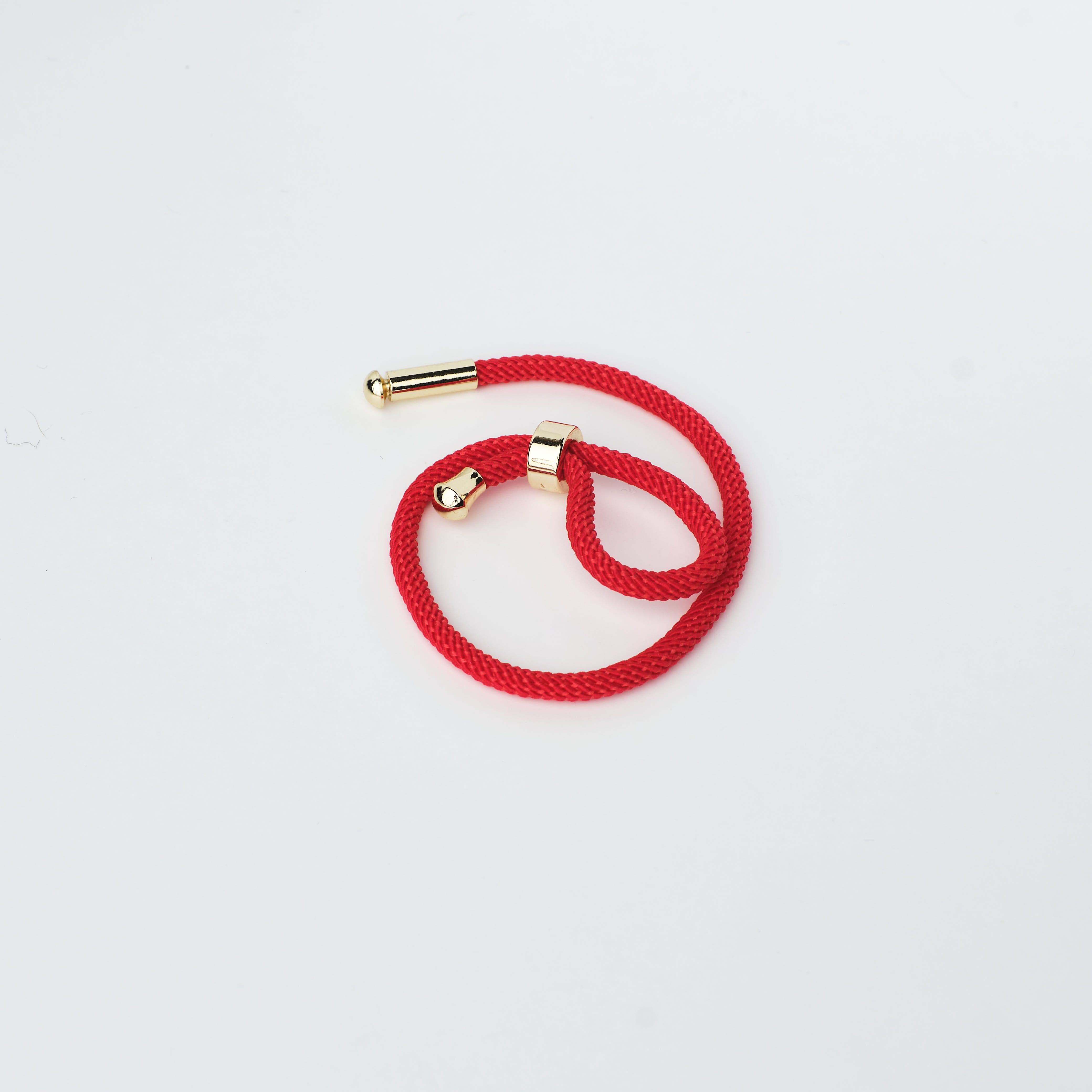 11527 Red Adjustable Bracelet with Ring
