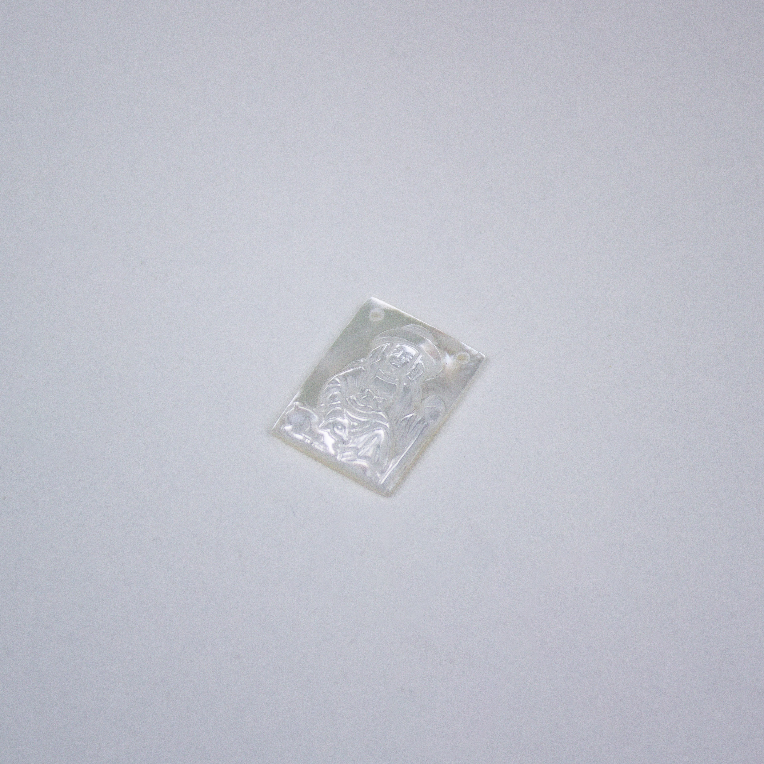 1248 Pastora Shell Pendant 12x8mm