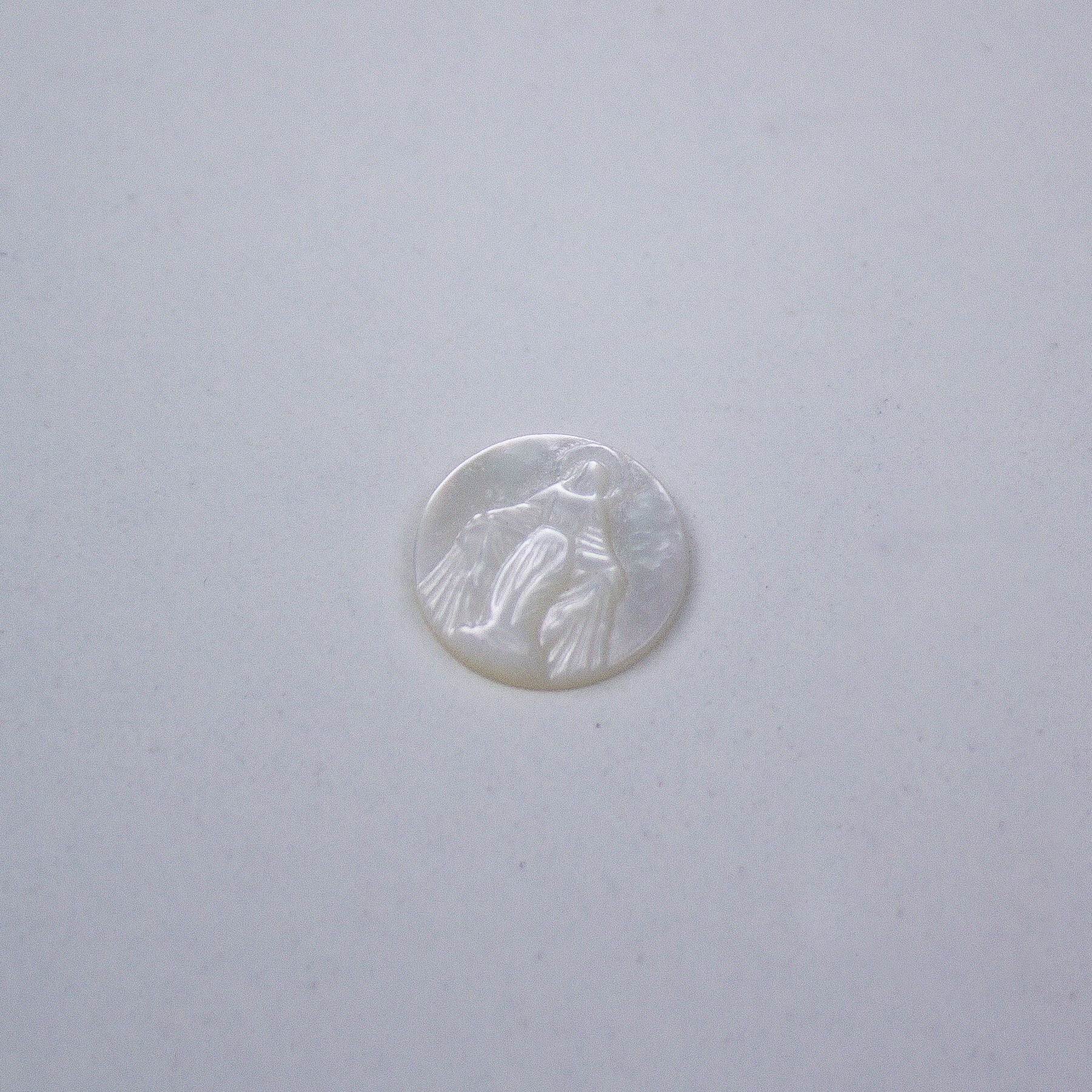 1259 Milagrosa Shell Scapular Pendant