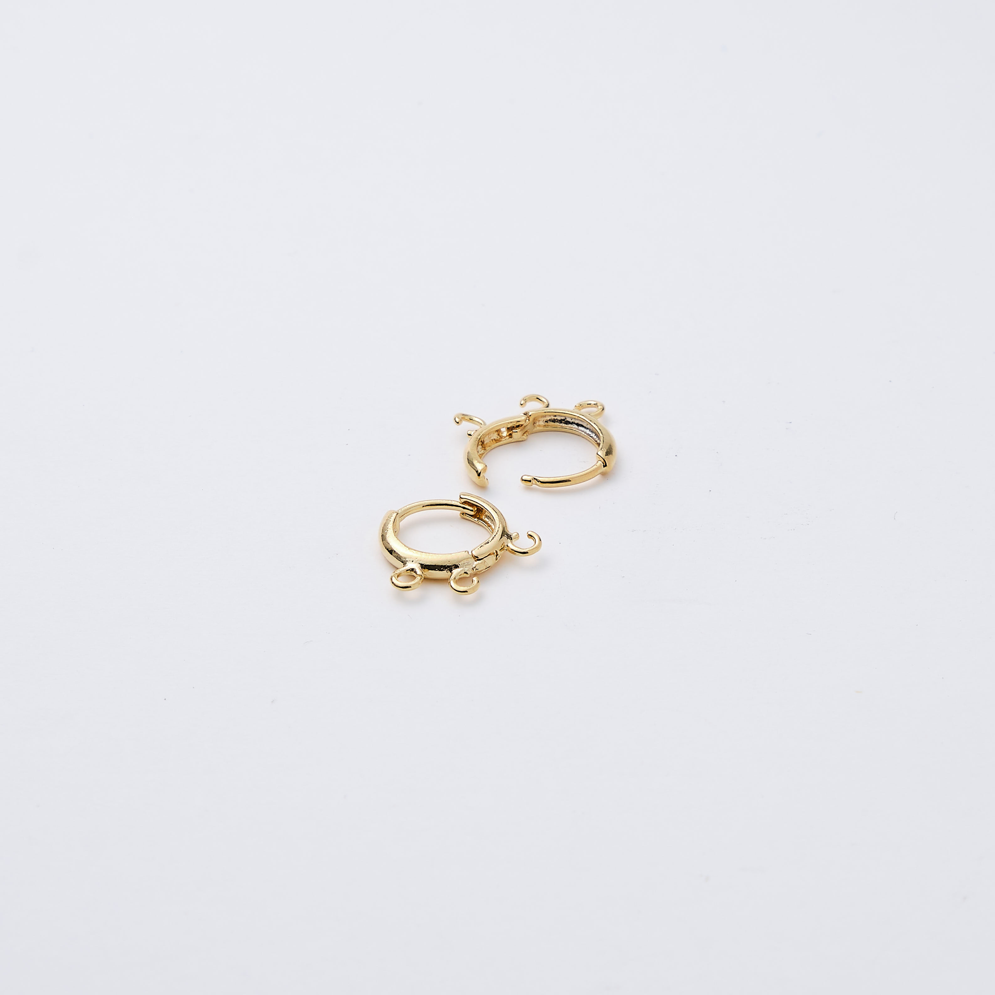12656 Earring base three ring