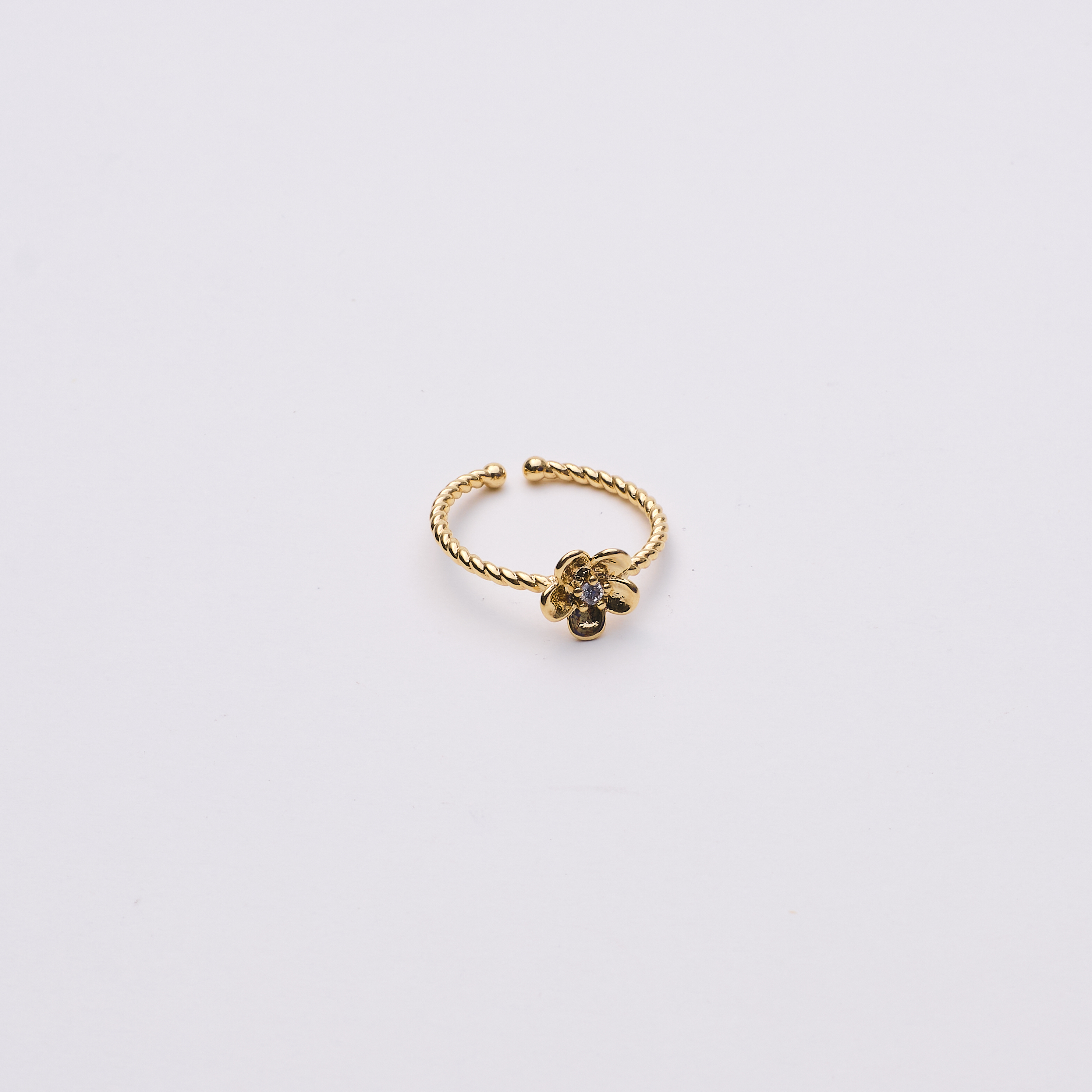 13474 Ring Entorche Flower
