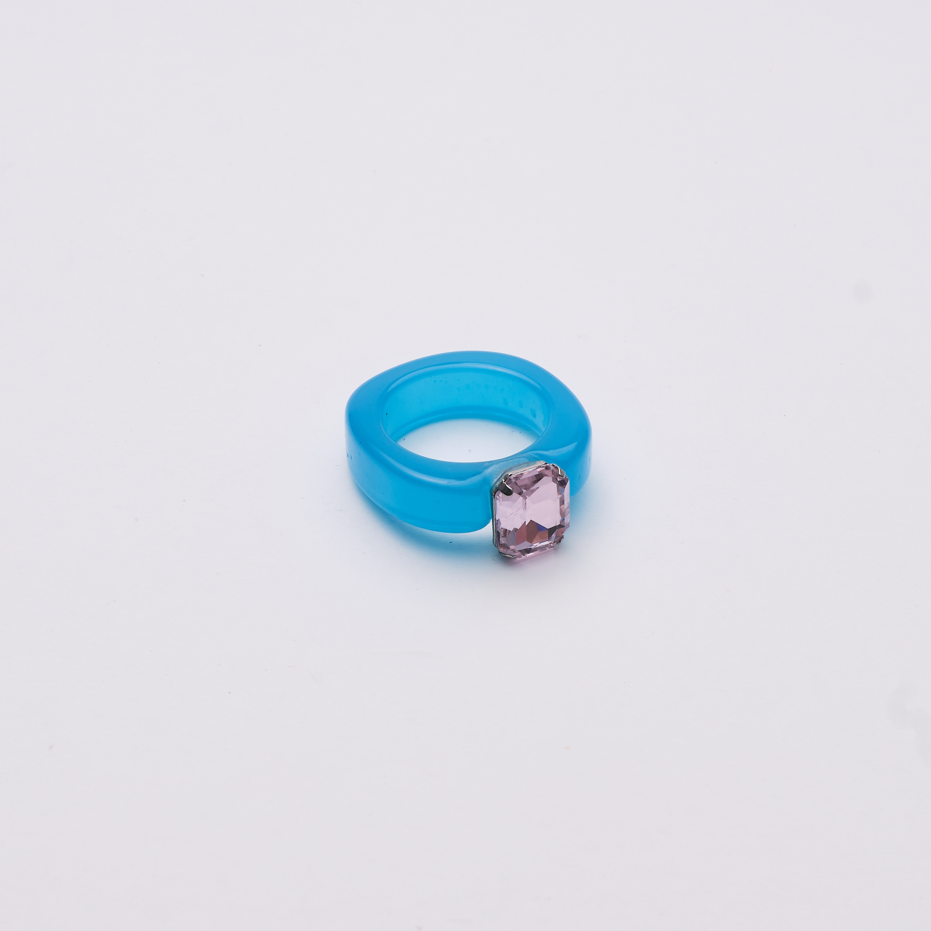 13666 Blue Acrylic Ring