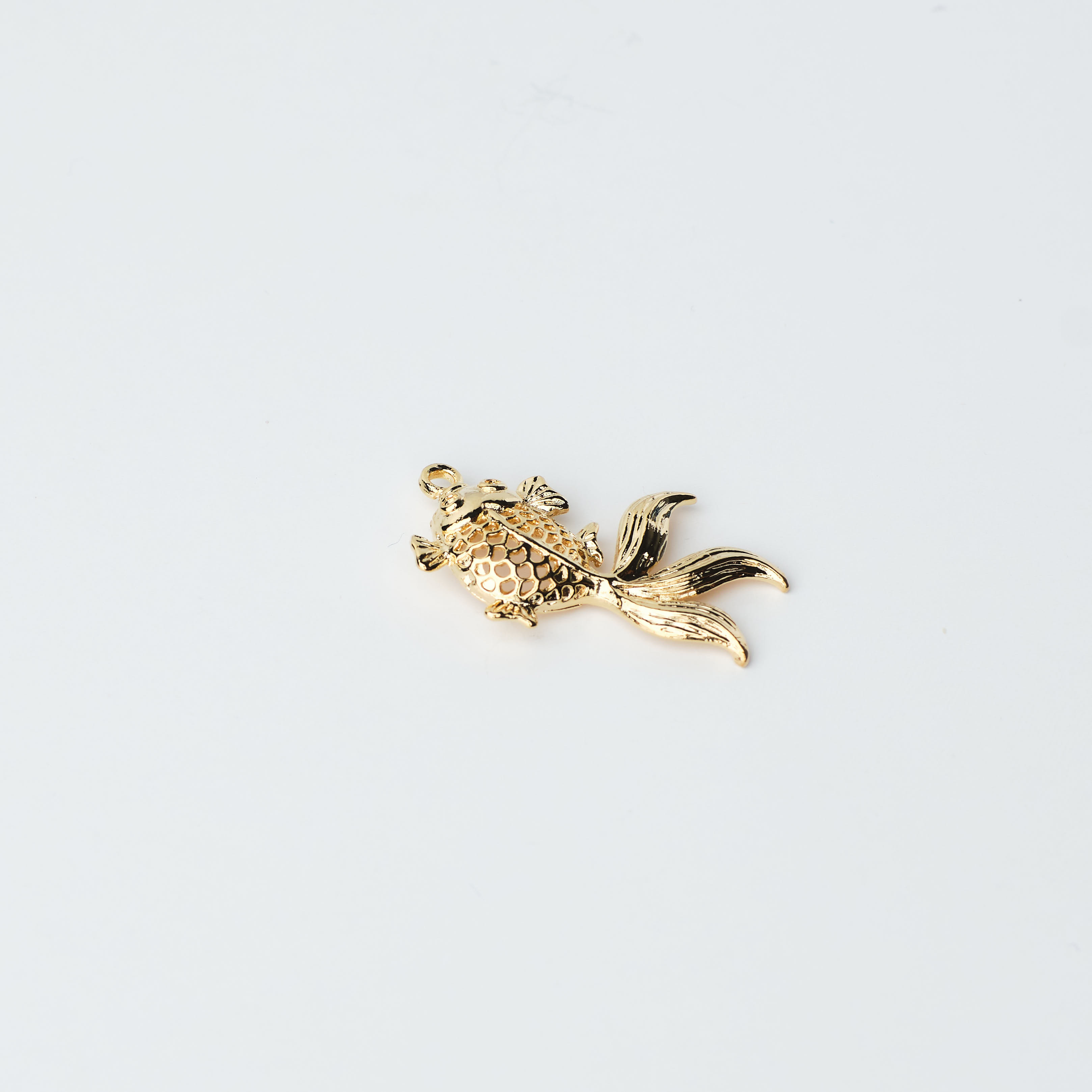 13793 Golden Koi Fish Charm