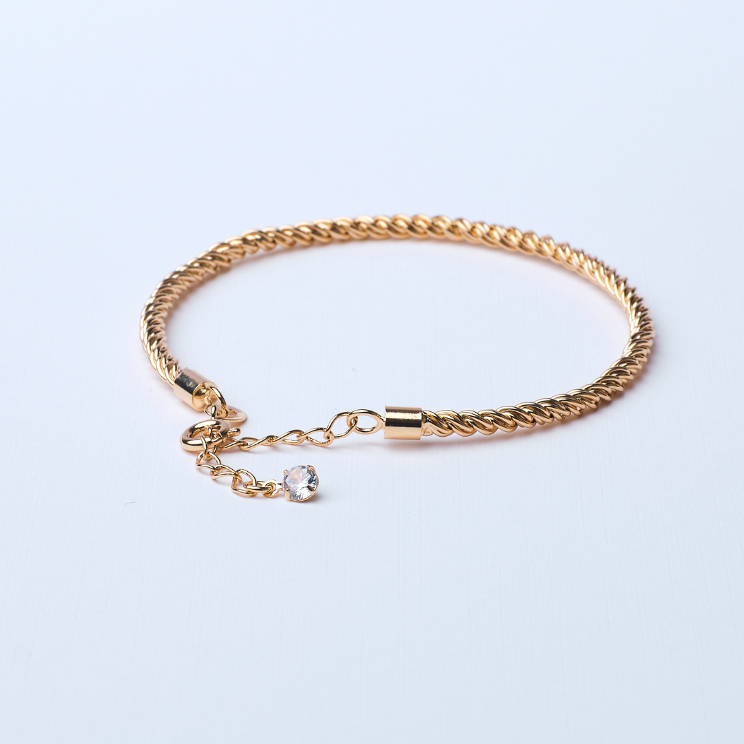 14124 Rope Bracelet Gold