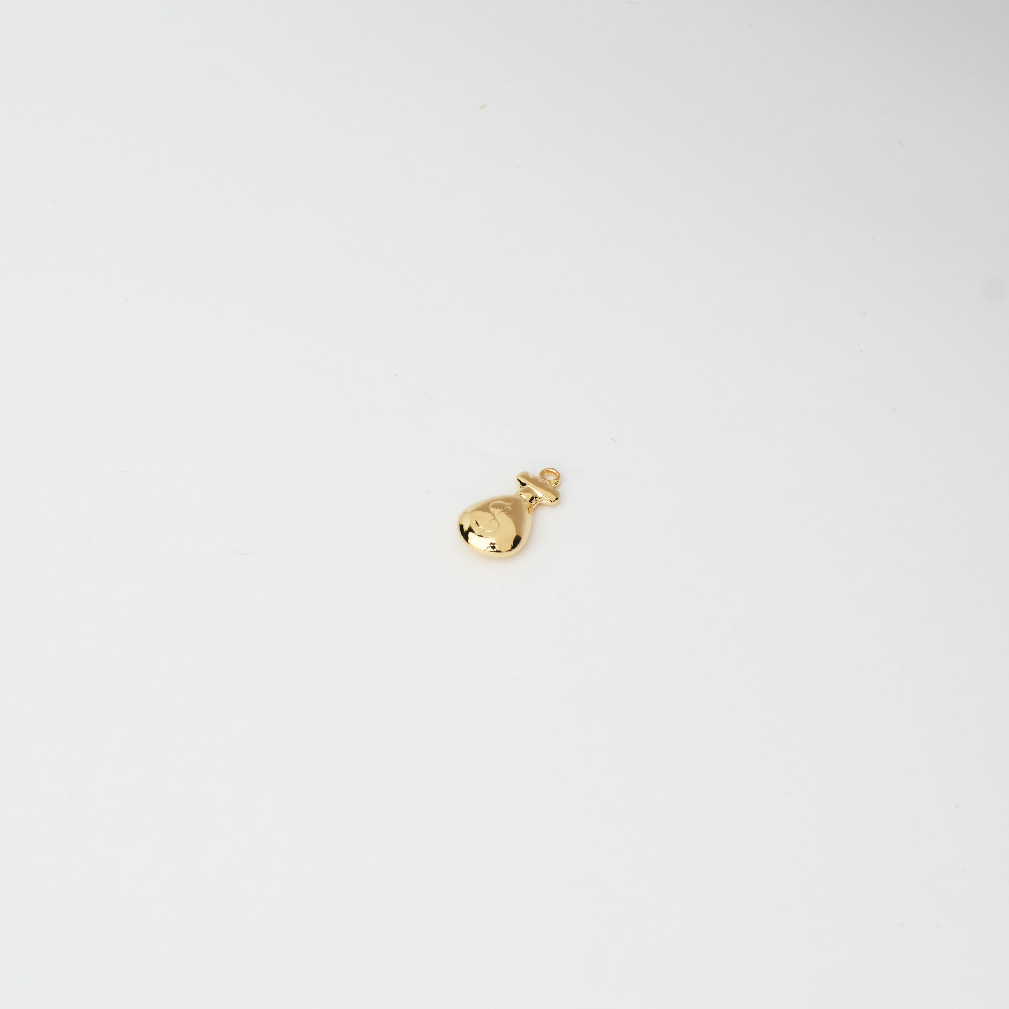 14740 Golden Moneybag Pendant