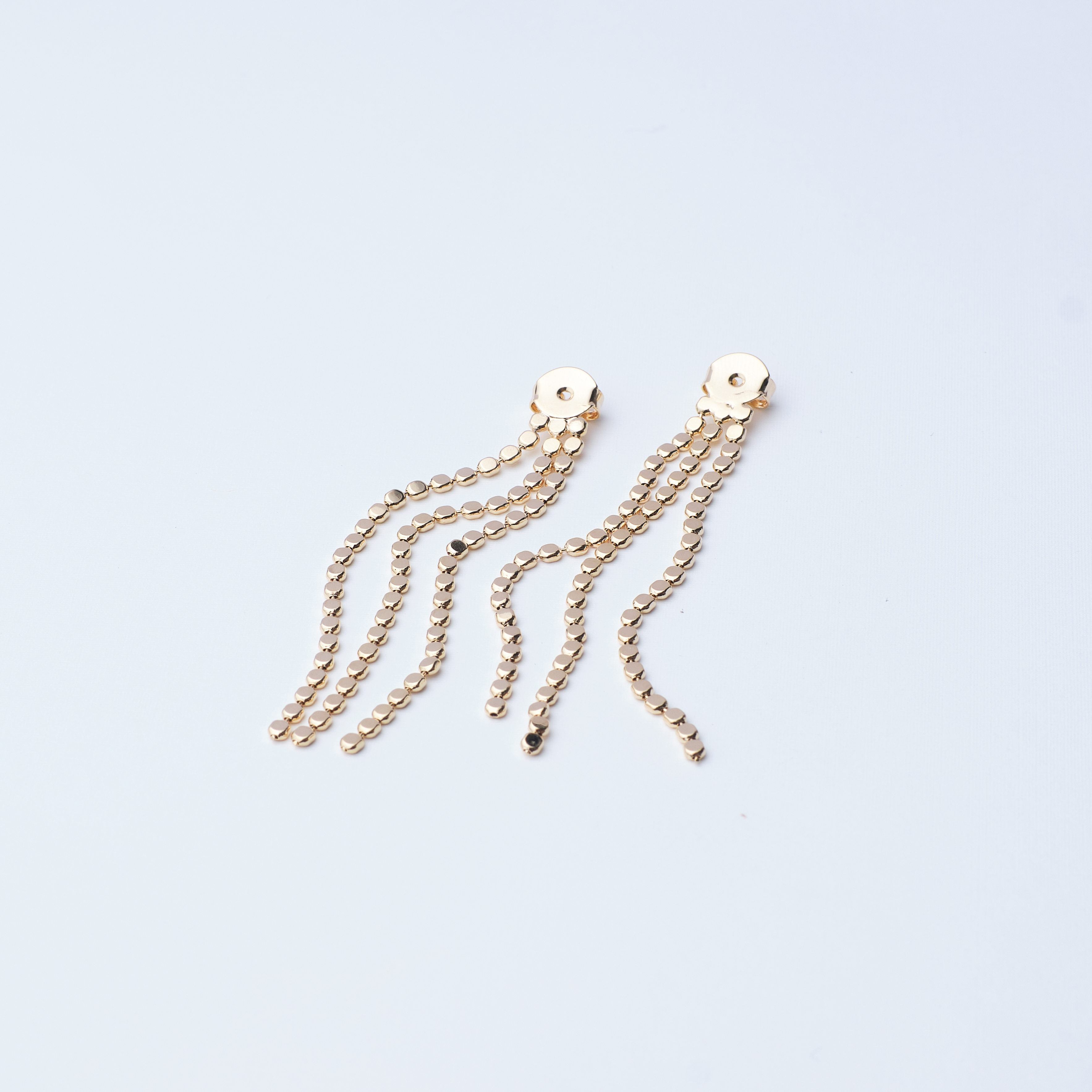 16399 Gold Clutch With Chain