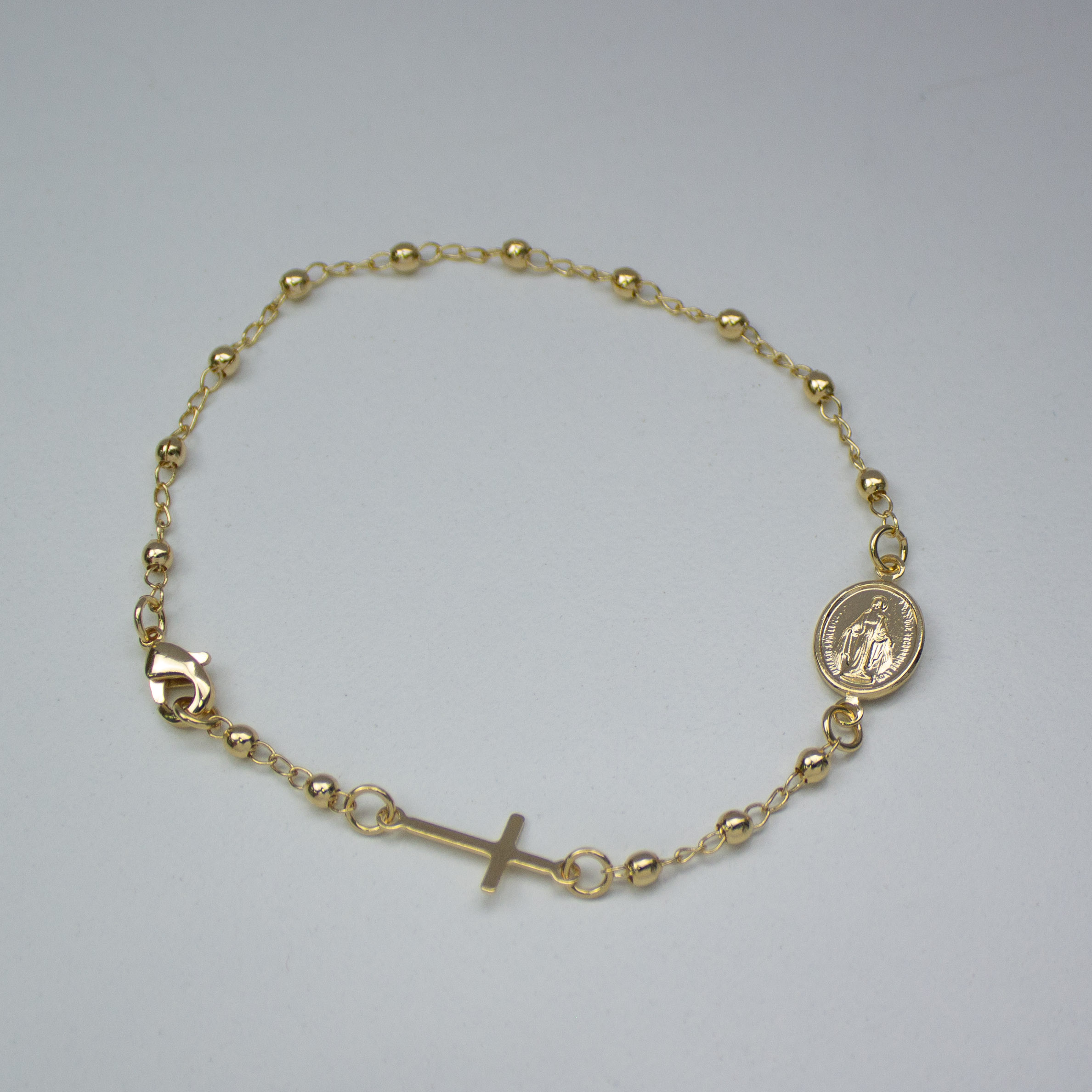 17182 Gold Denarius Bracelet