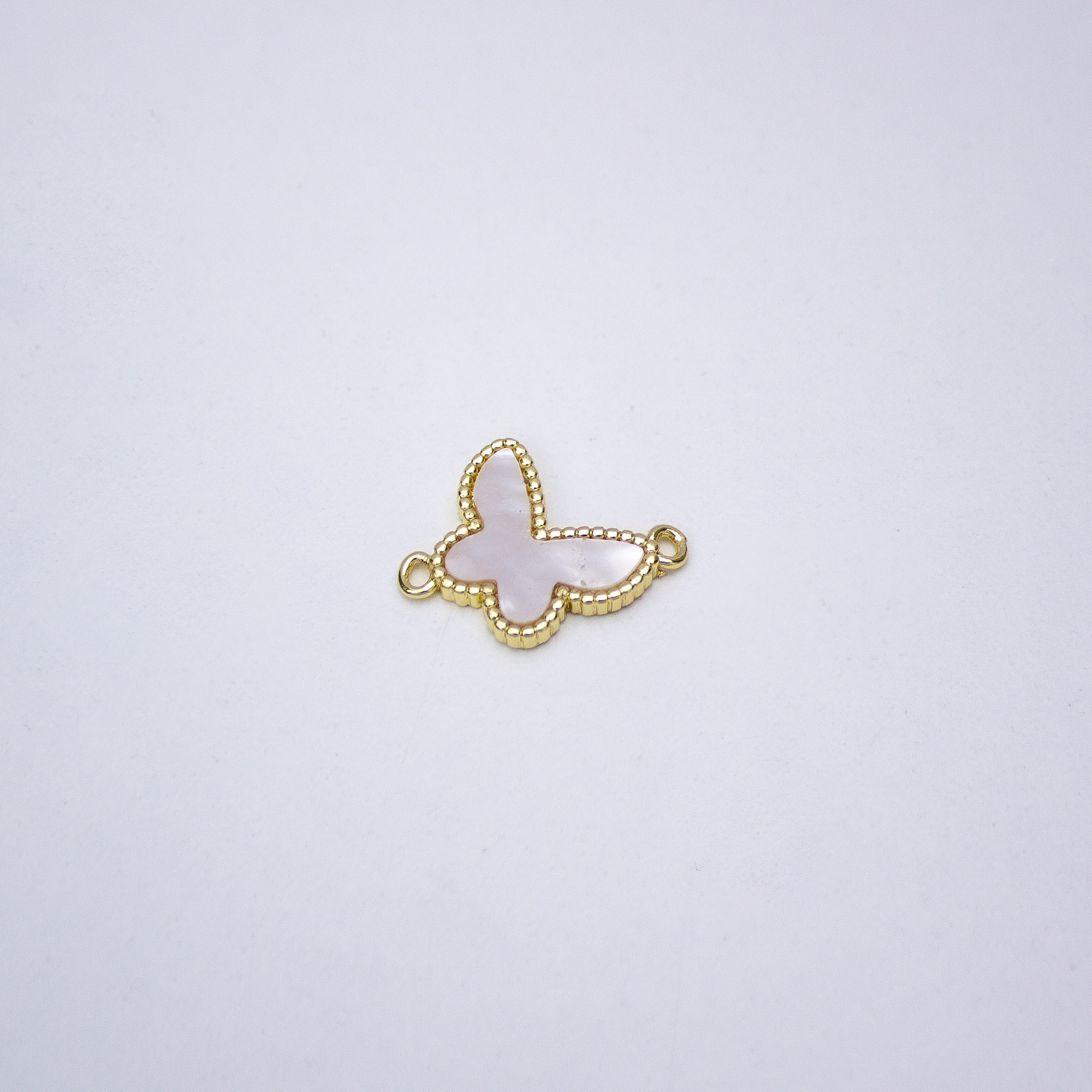 17325 Gold Shell Butterfly Connector