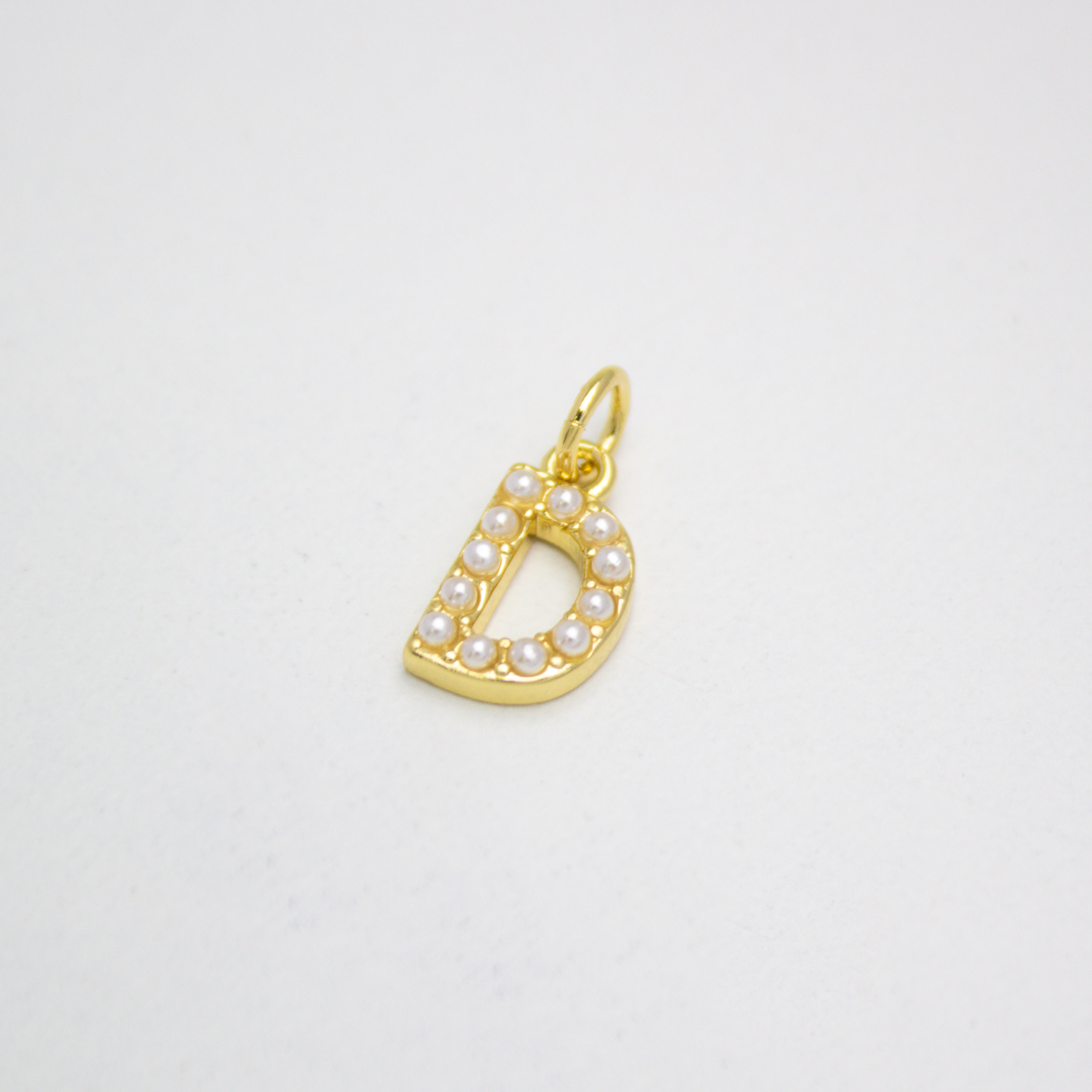 17558 Pearl Initial Letter D Pendant