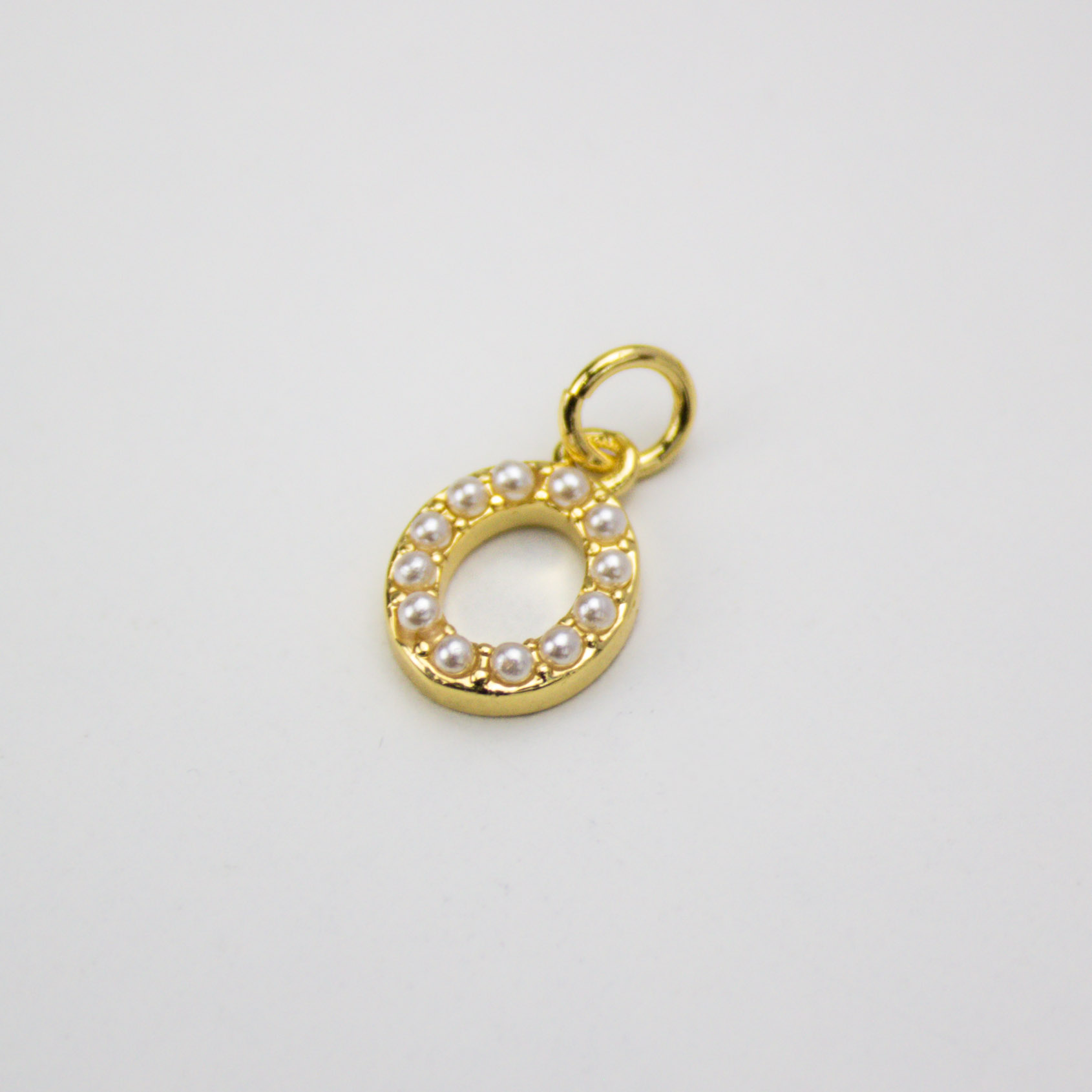 17569 Pearl Initial Letter O Pendant
