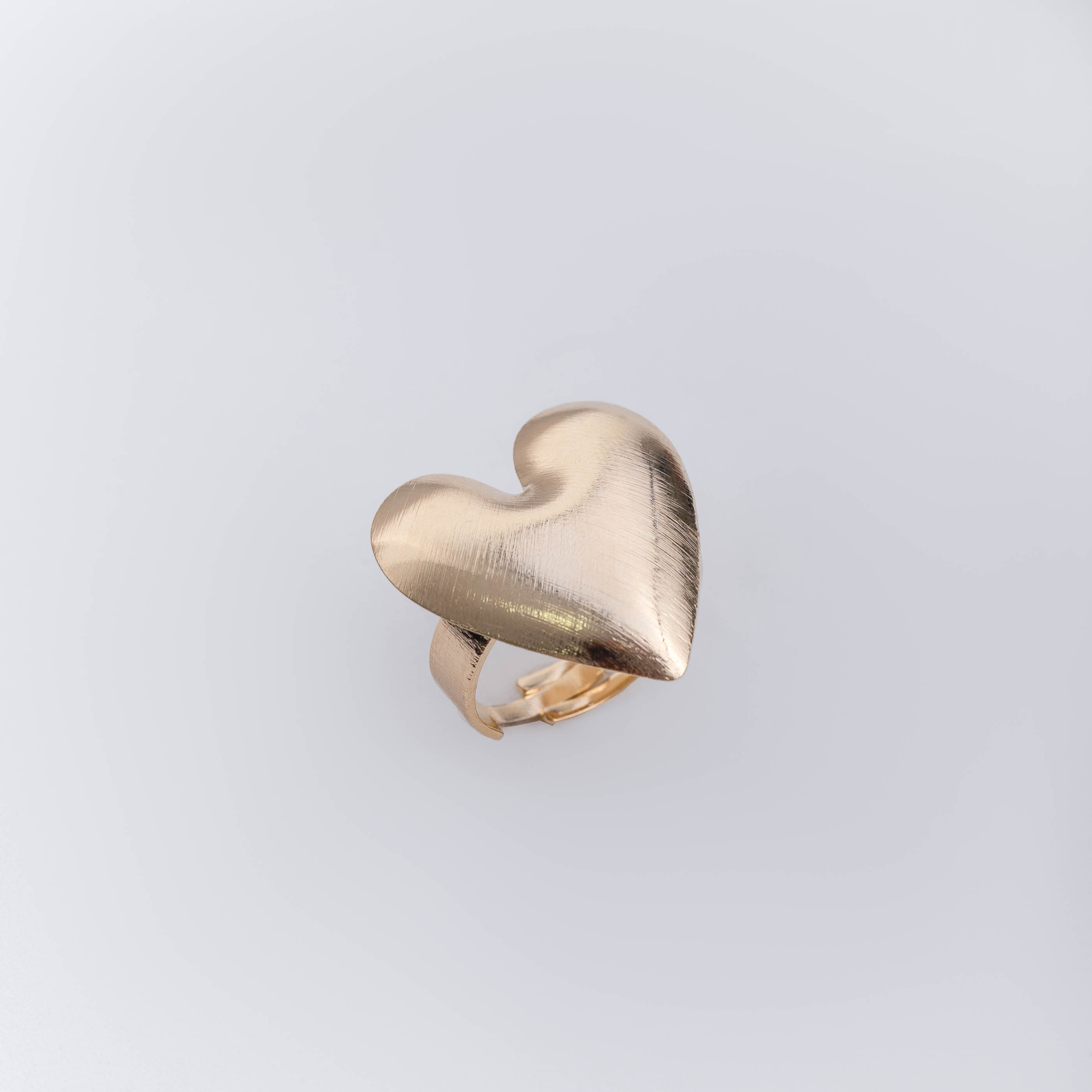 17629 Gold Ring Heart