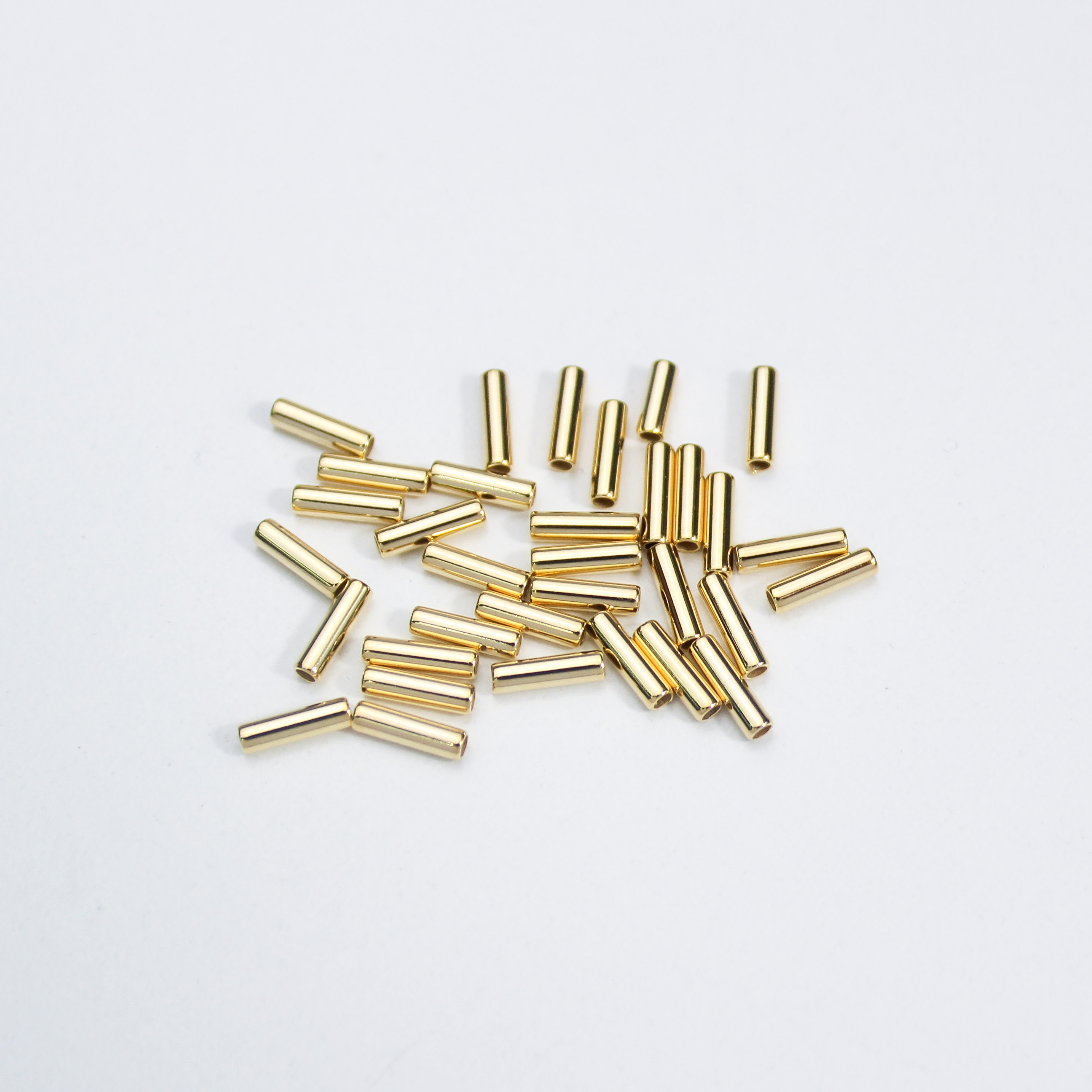 17647 2X7X1.2mm Gold Crimp