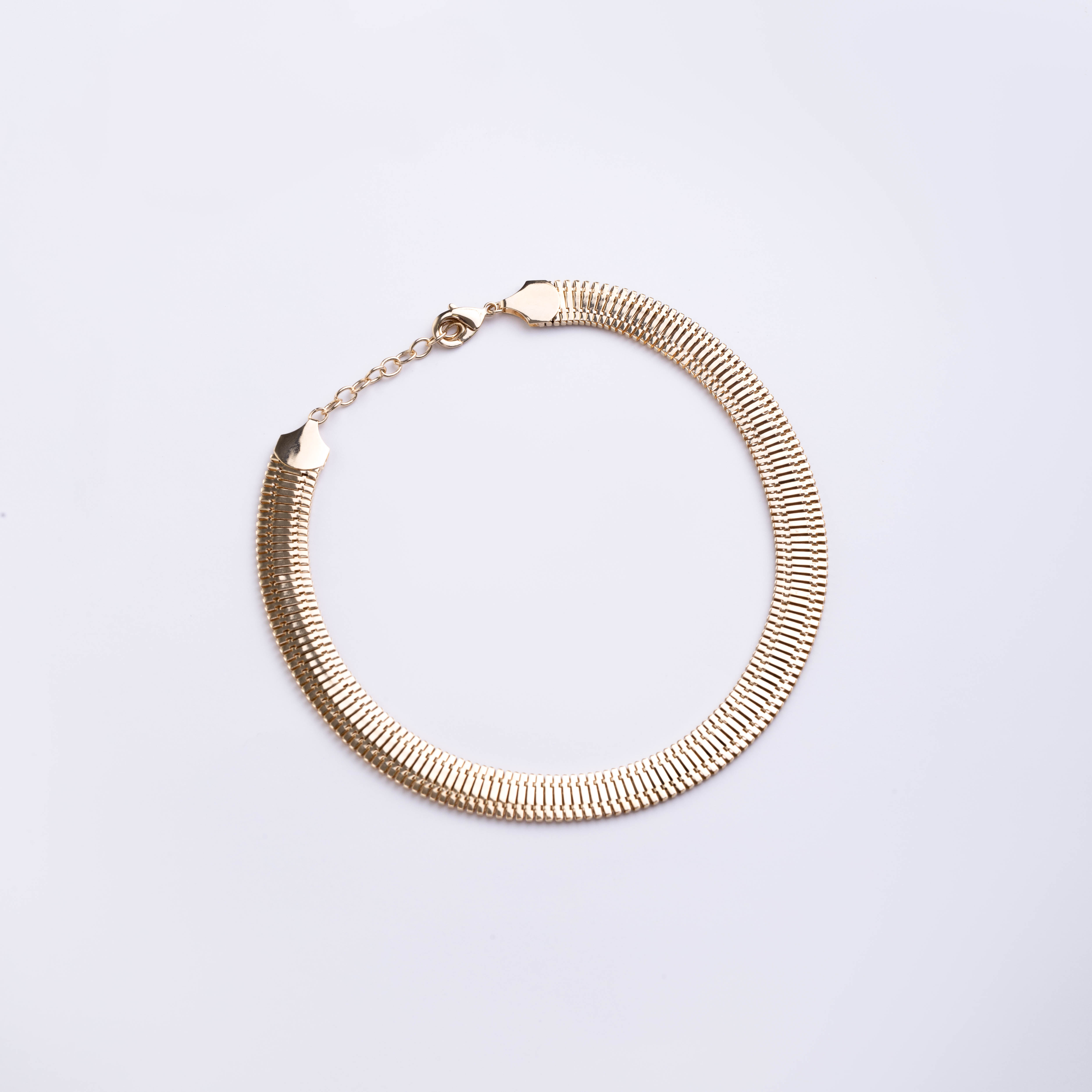 17745 Gold Chain Snake Big