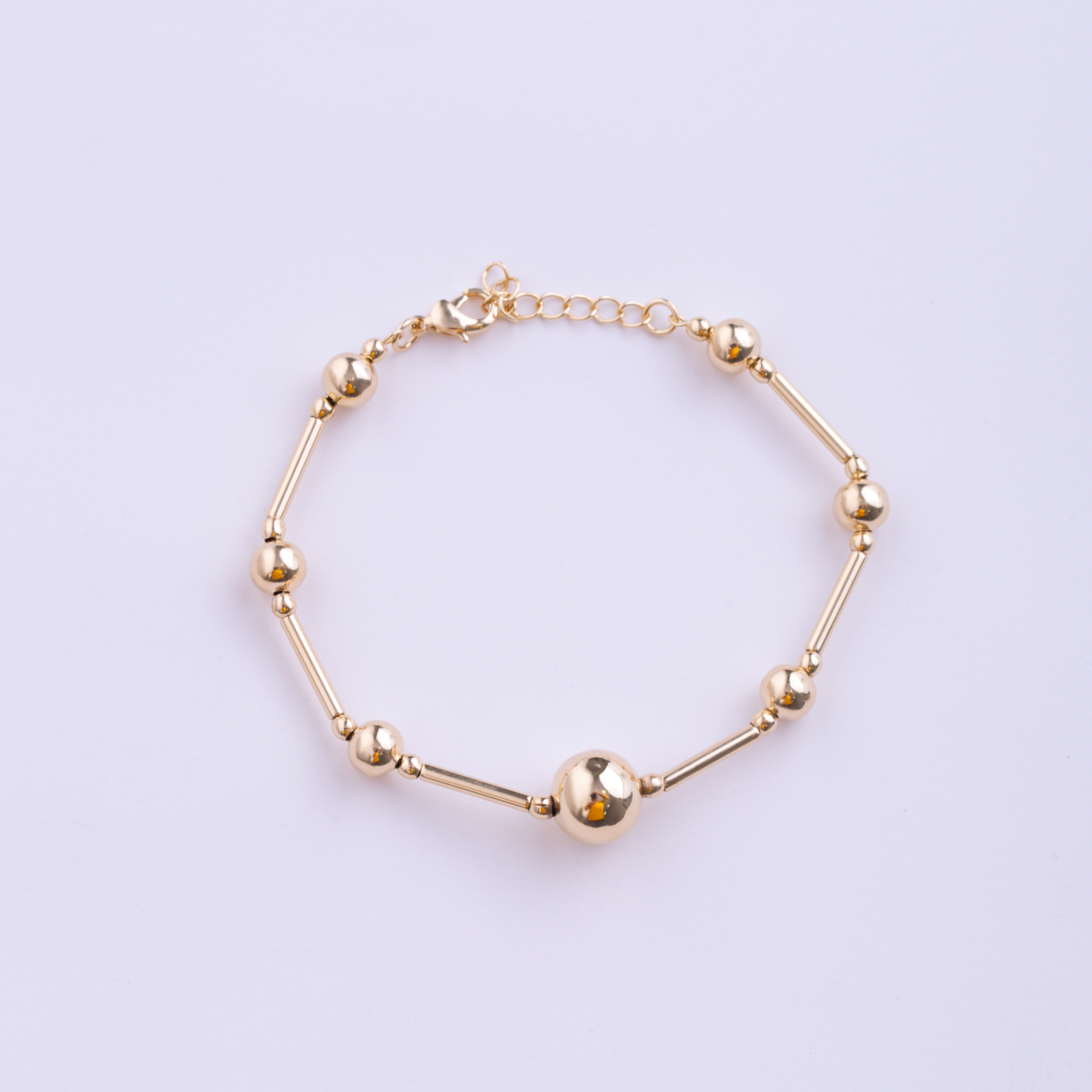 18083 6mm Balls and Bars Bracelet