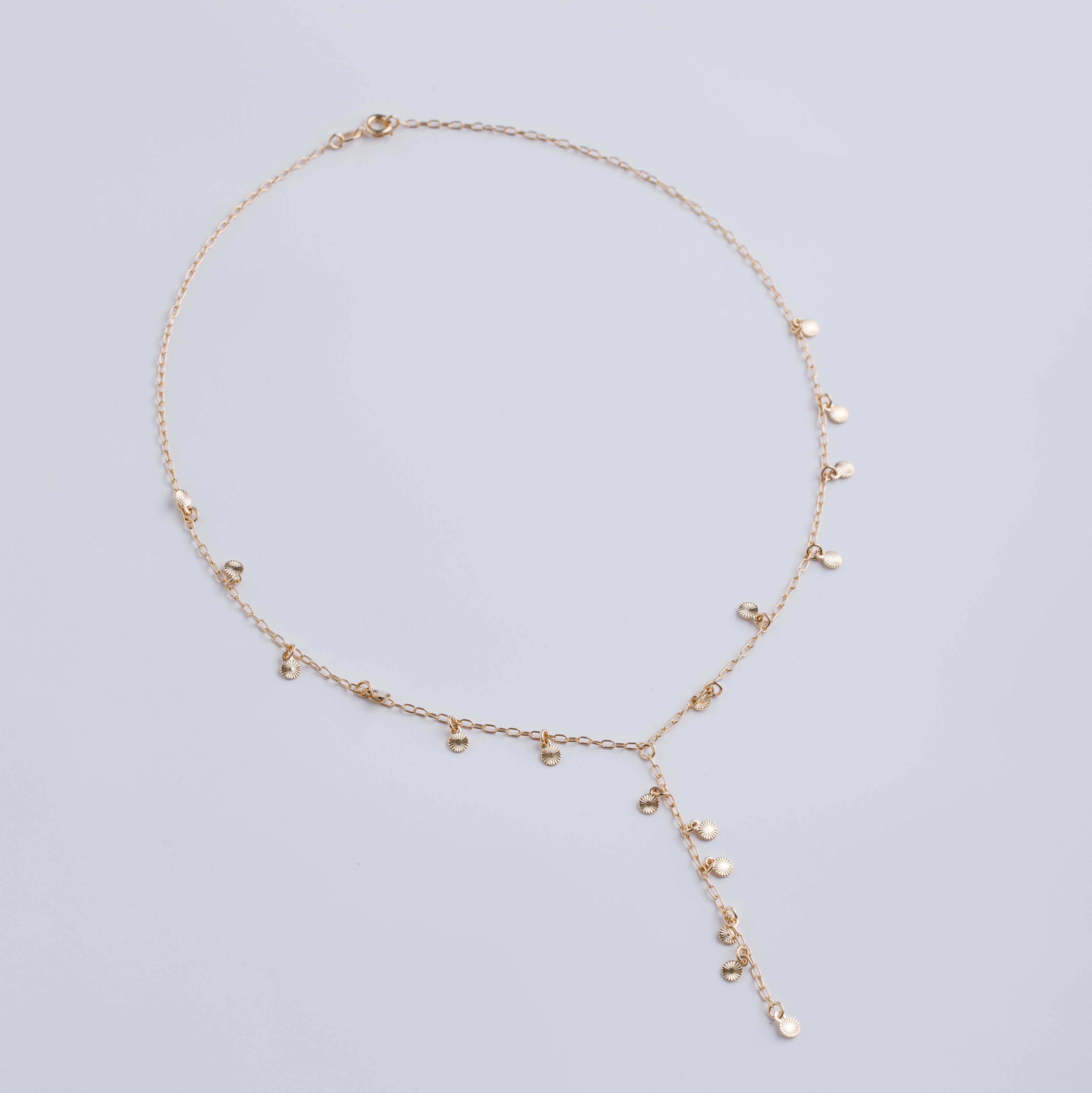 18168 Chain #445 W/Mini Circle Charms