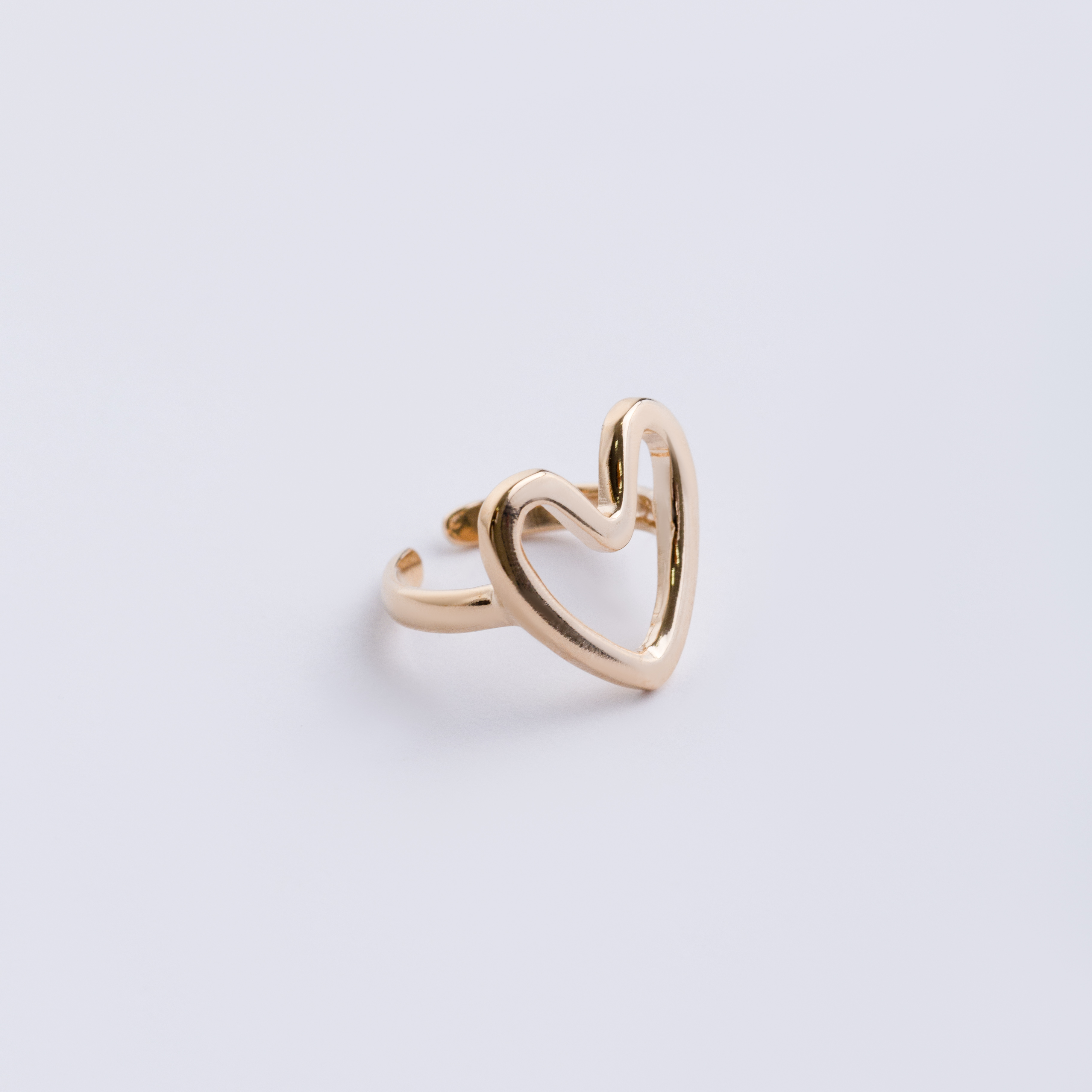 18207 Gold Ring Heart