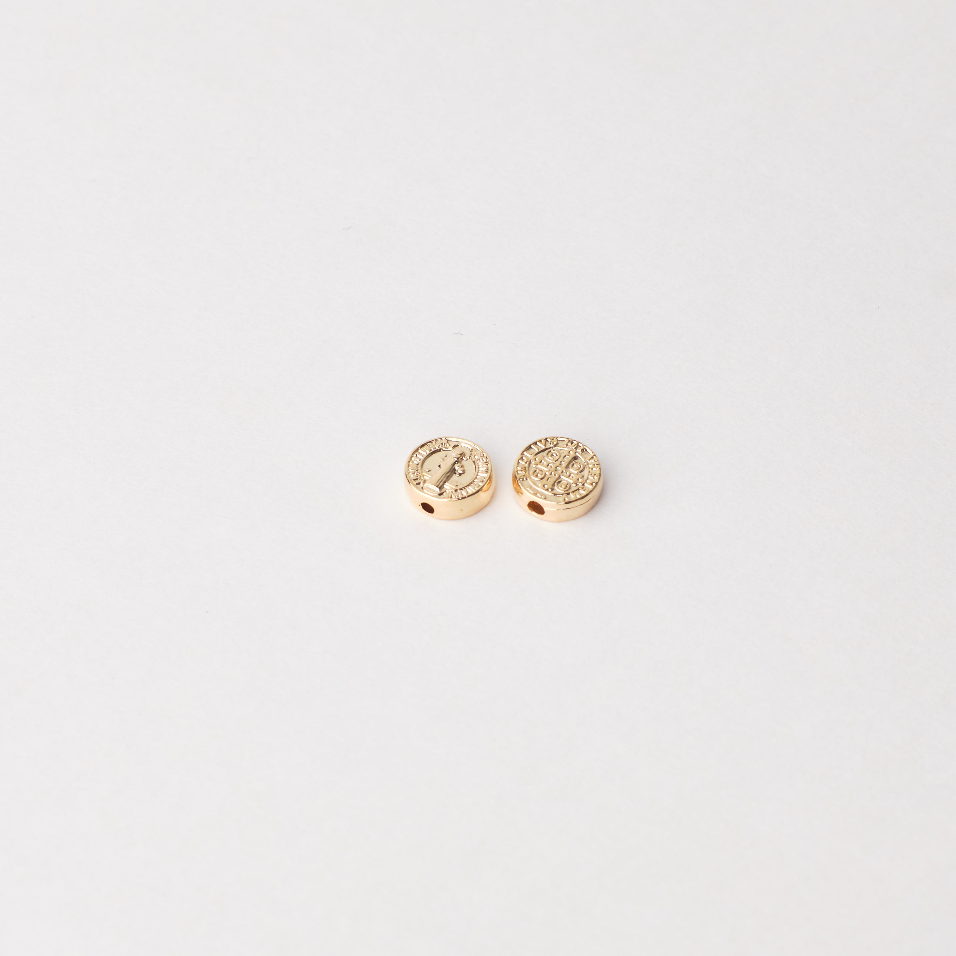 1841 Gold Plated St. Benedict Spacer