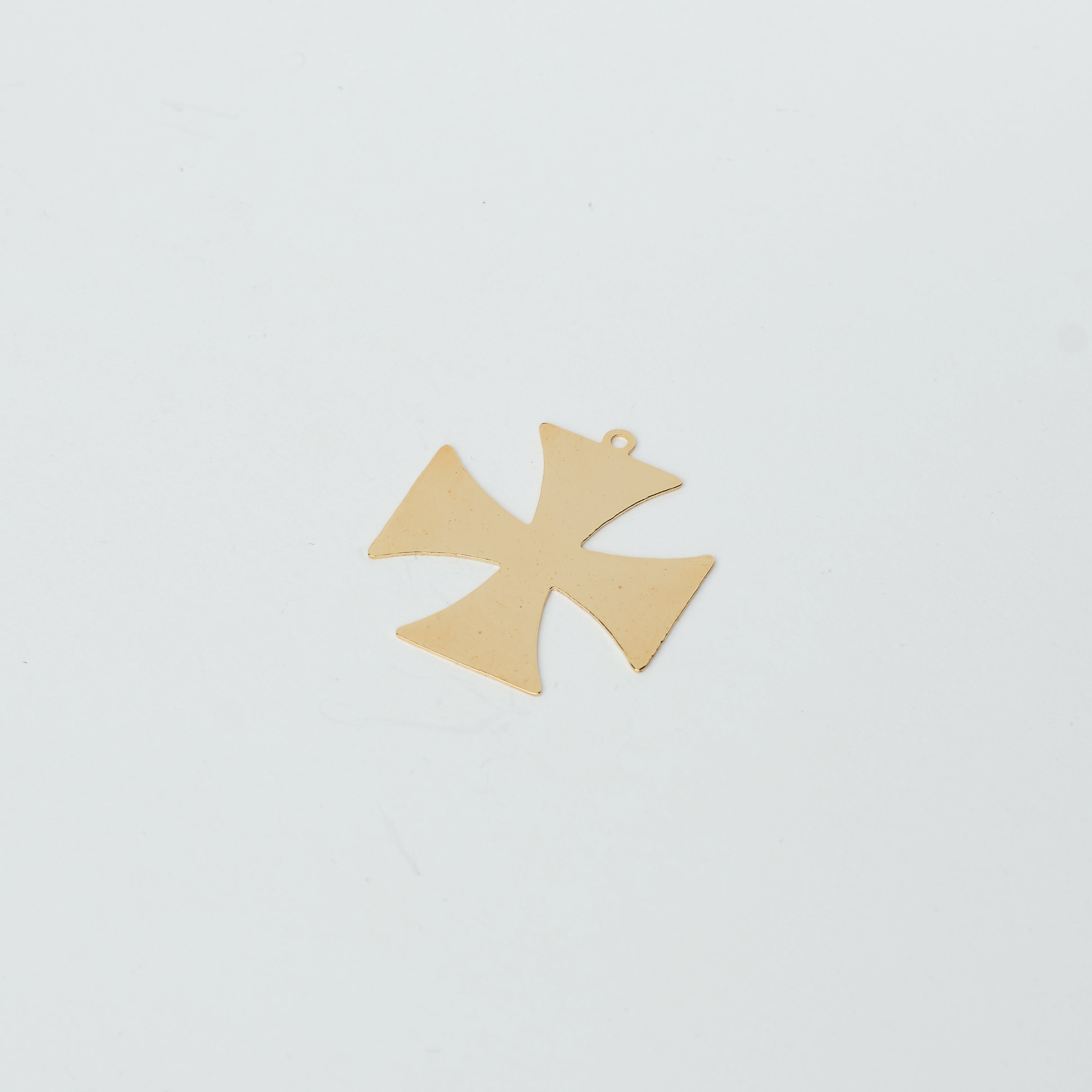 2700 Cadena Cruz Dorada Clásica