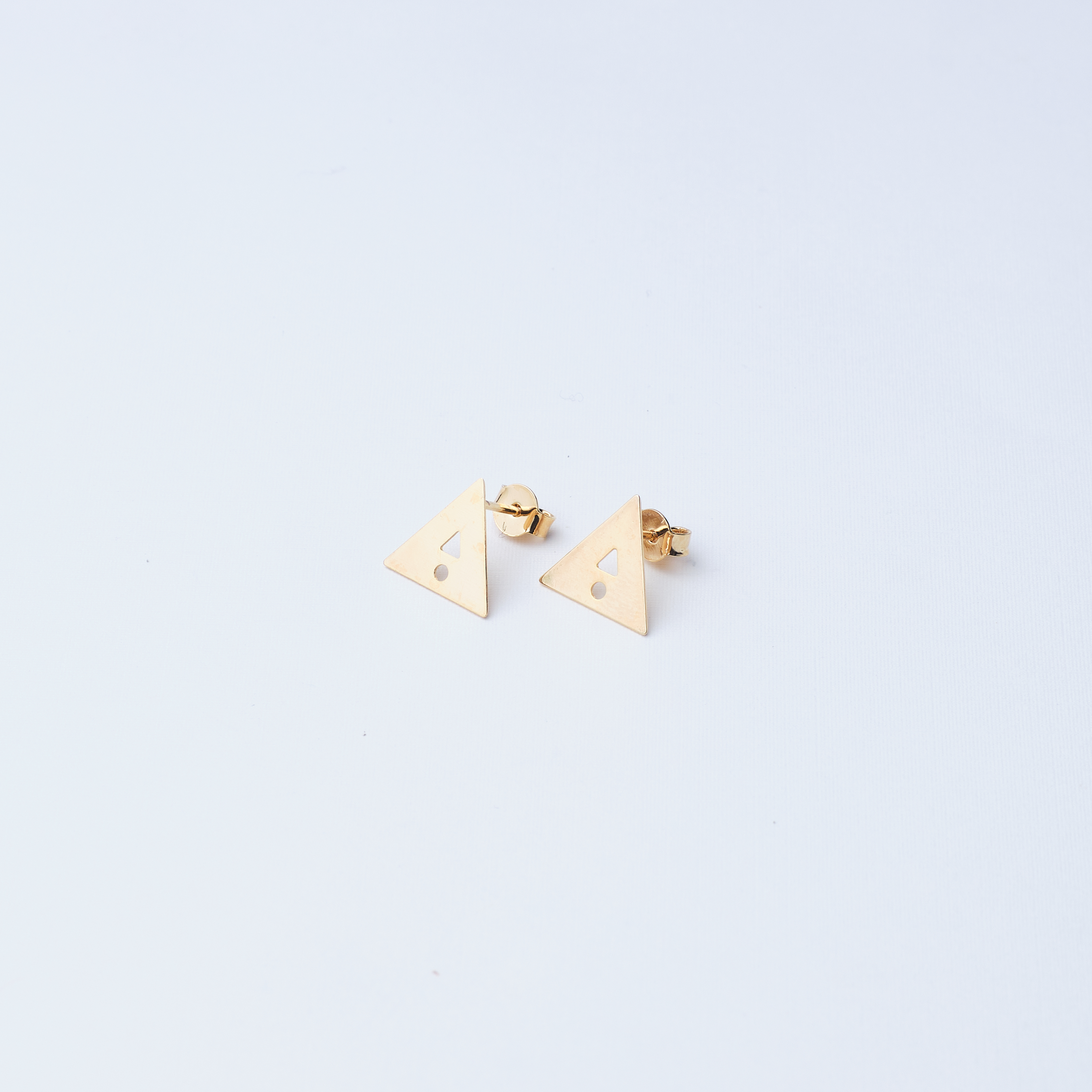 3897 Earring Triangle Unit Earring