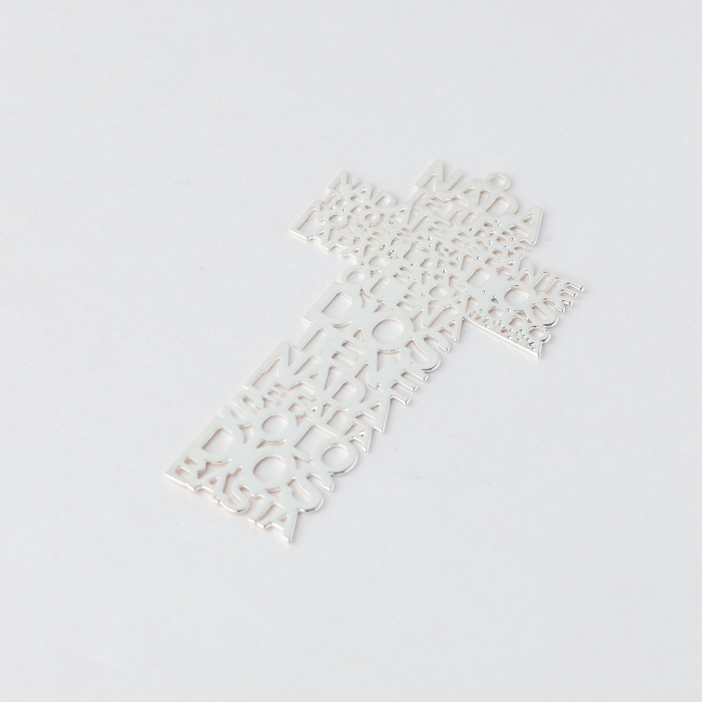 3984 Silver Plated Cross Pendant