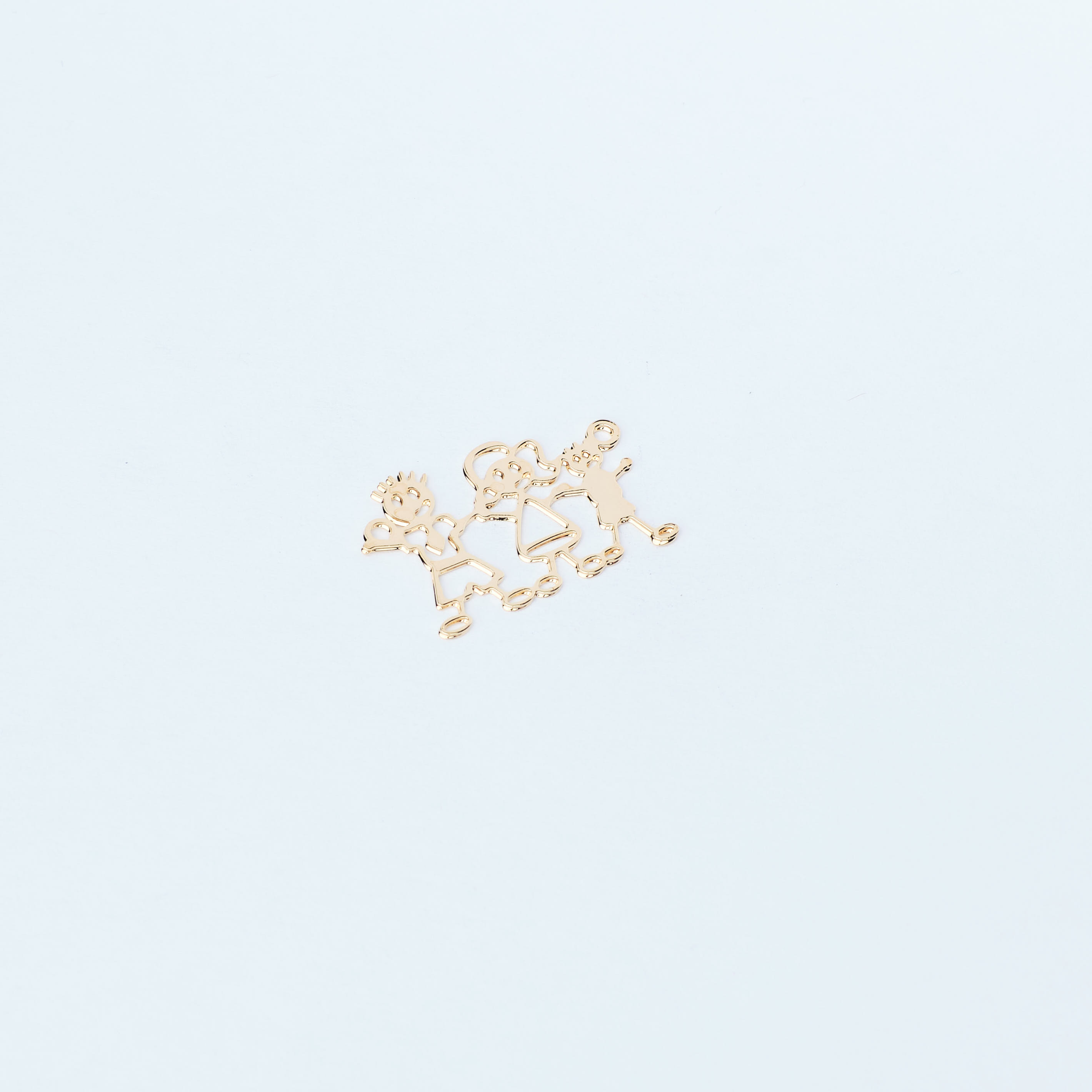 5174 Gold Family of Three Connector