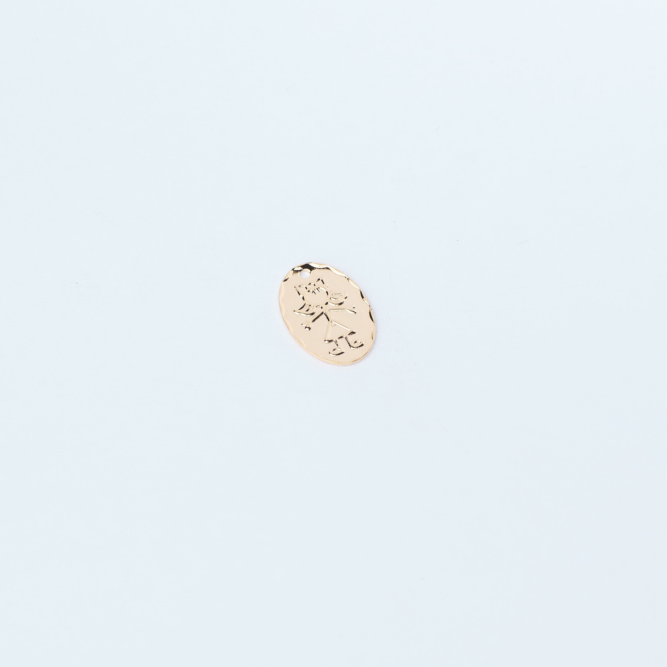 5223 Cadena Silueta Niña Óvalo