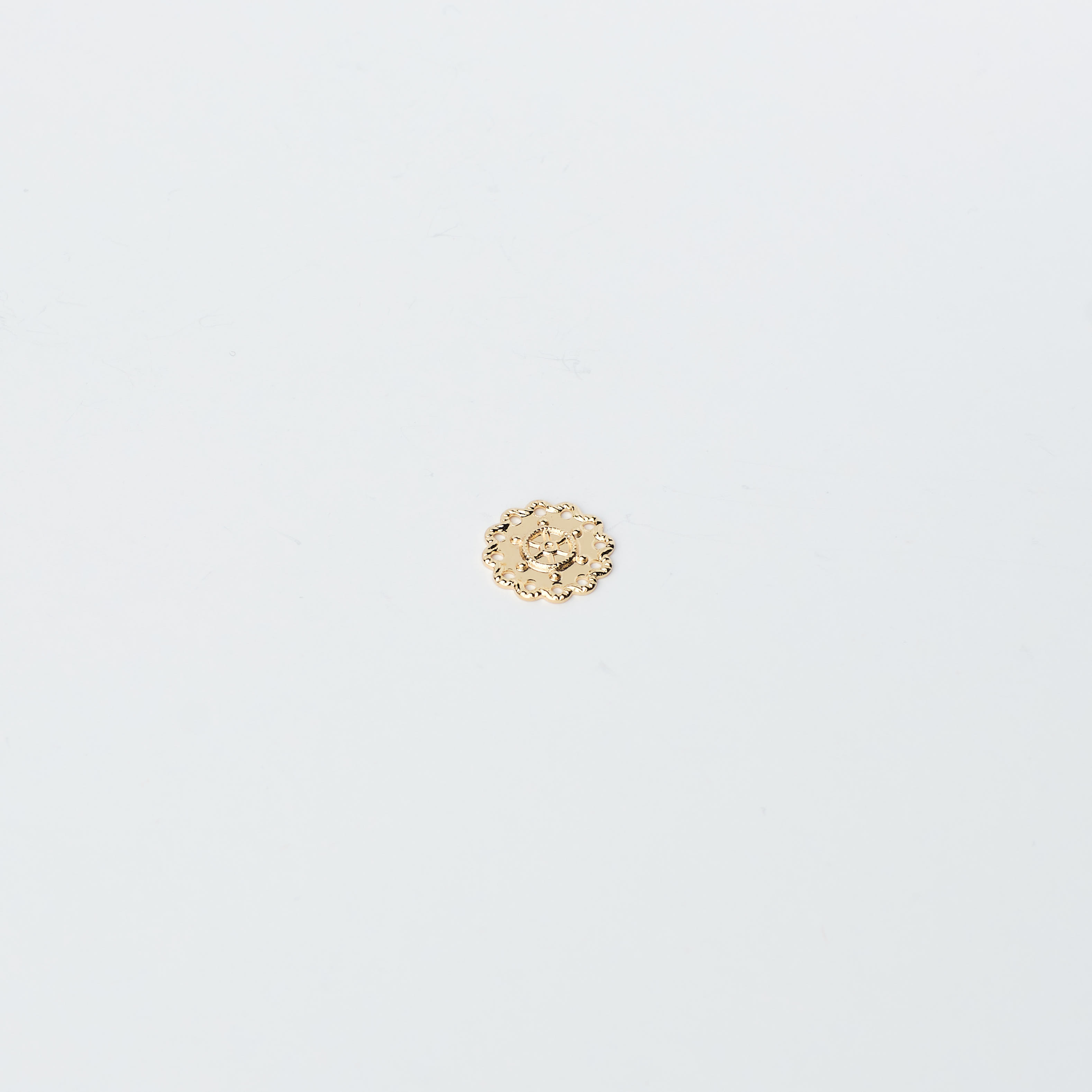 5231 Boat Wheel Charm