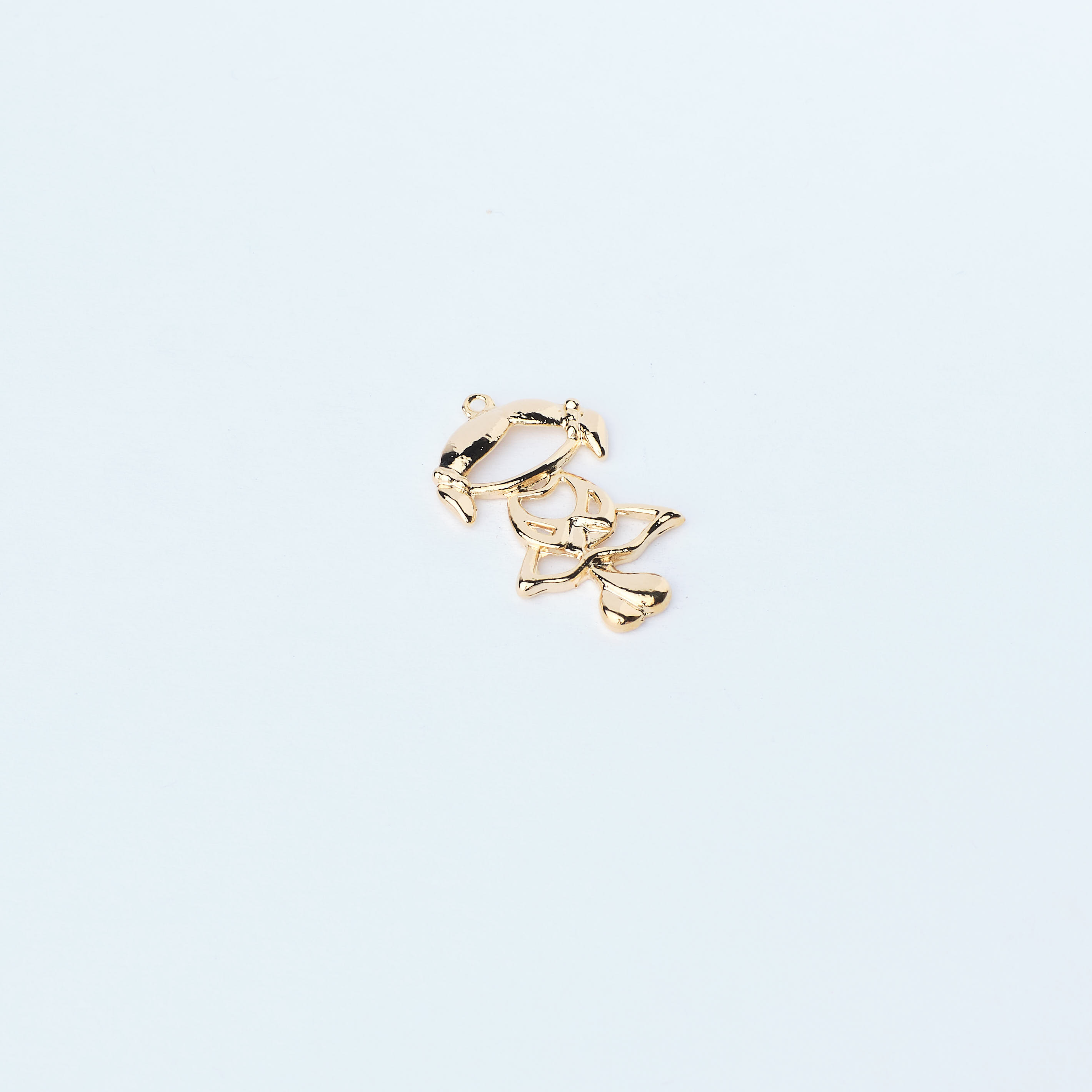 590 Mini Gold Girl Pendant