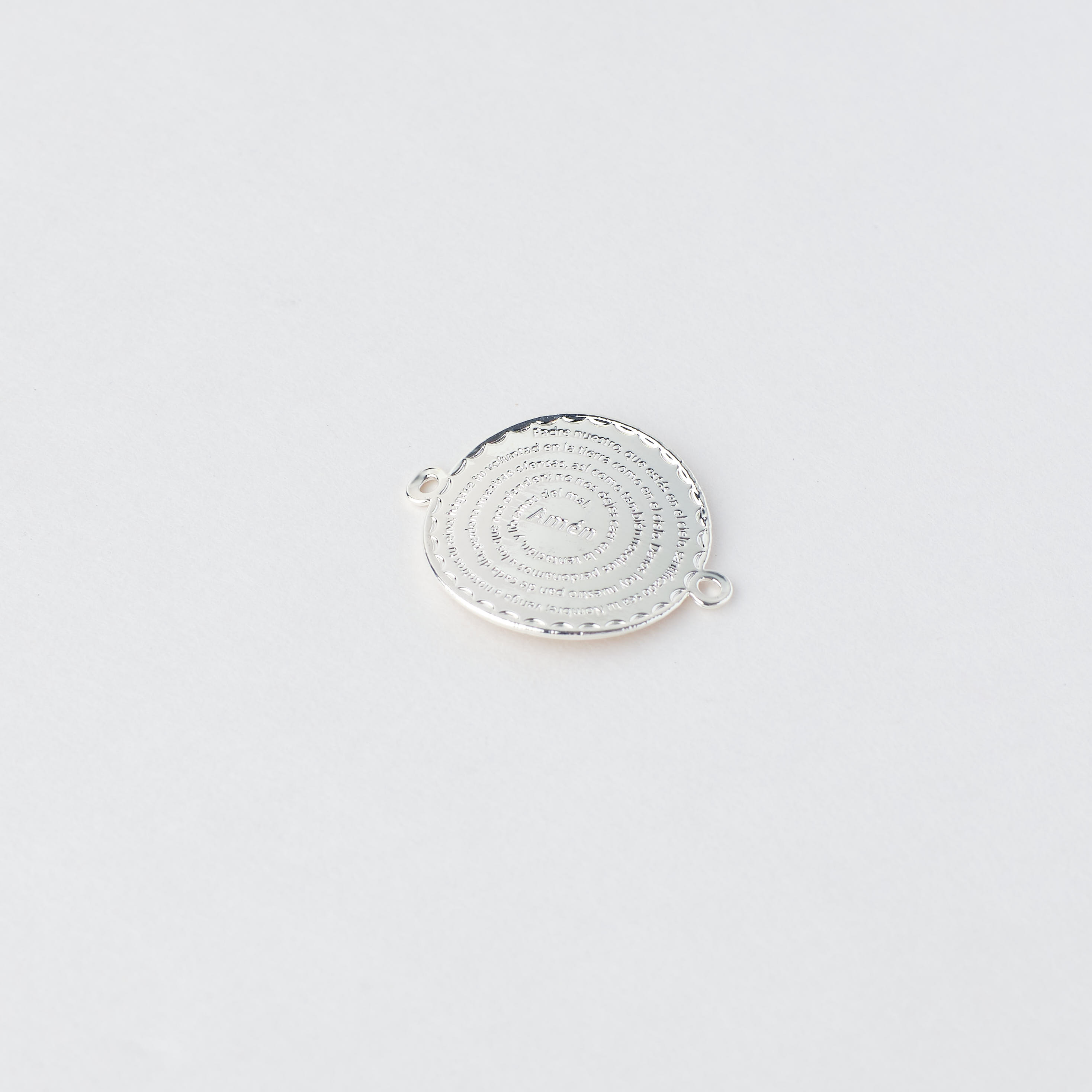 6132 Padre nuestro conector Silver