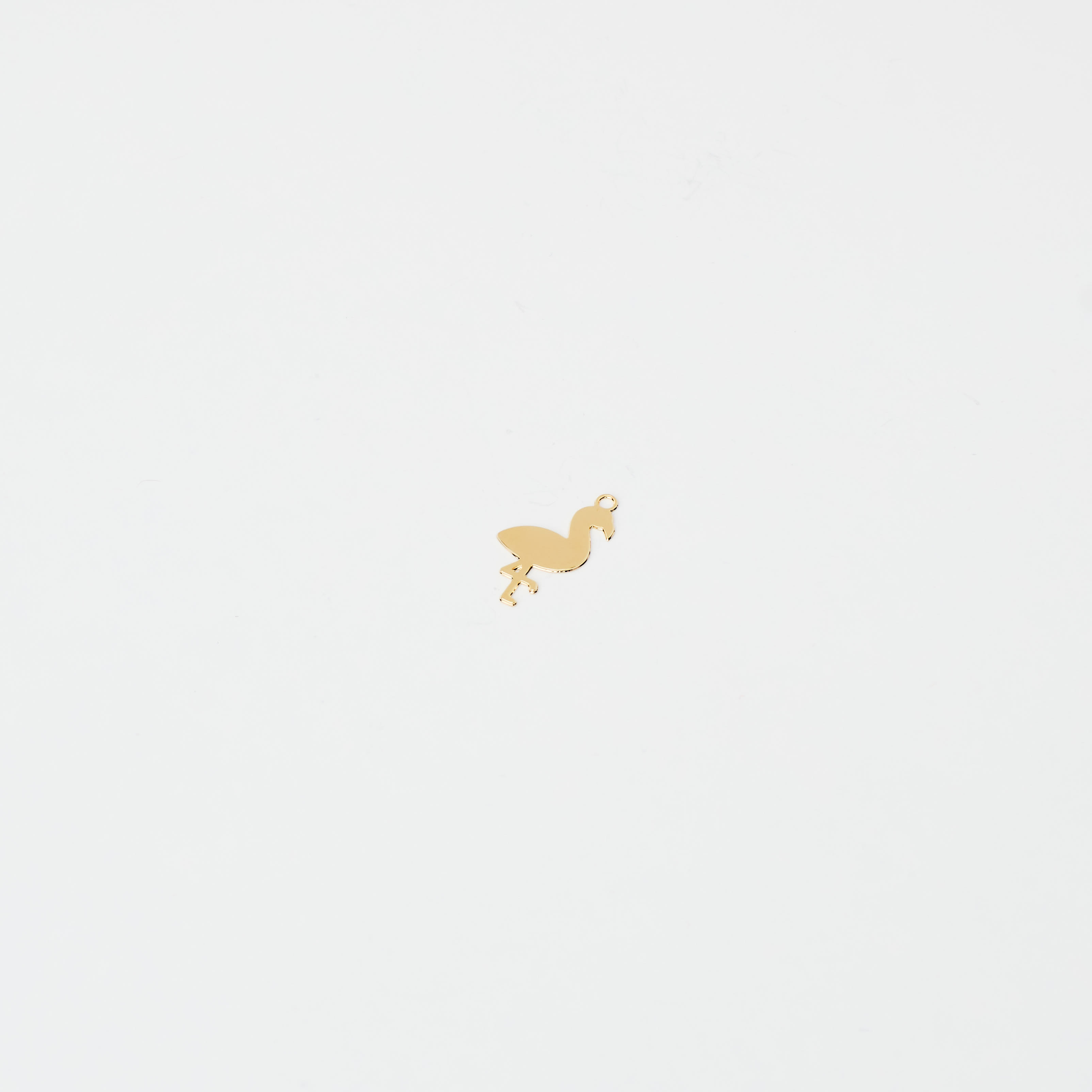 6301 Silhouette Flamingo Bird Pendant