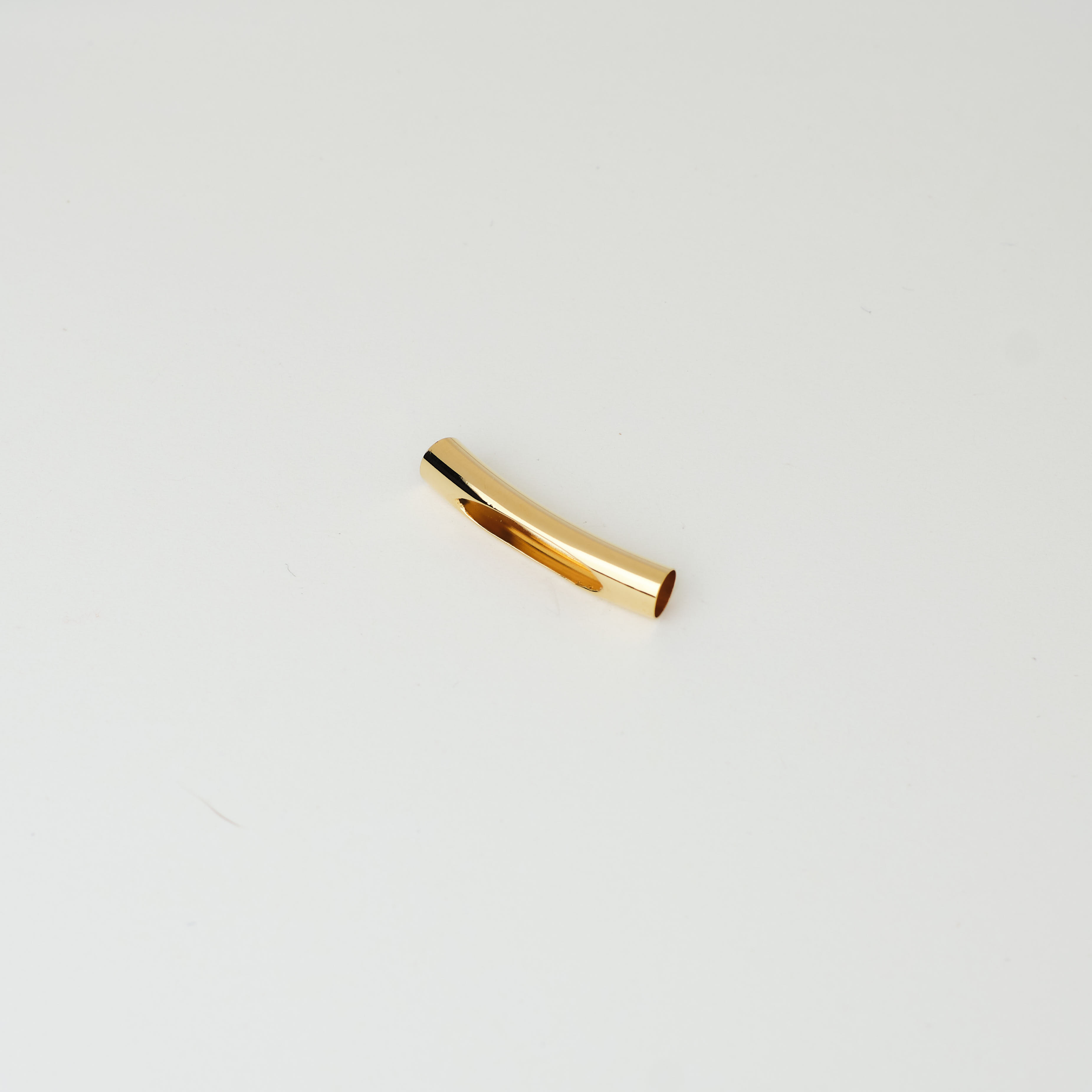 646 Spacer Golden Tube with Hole