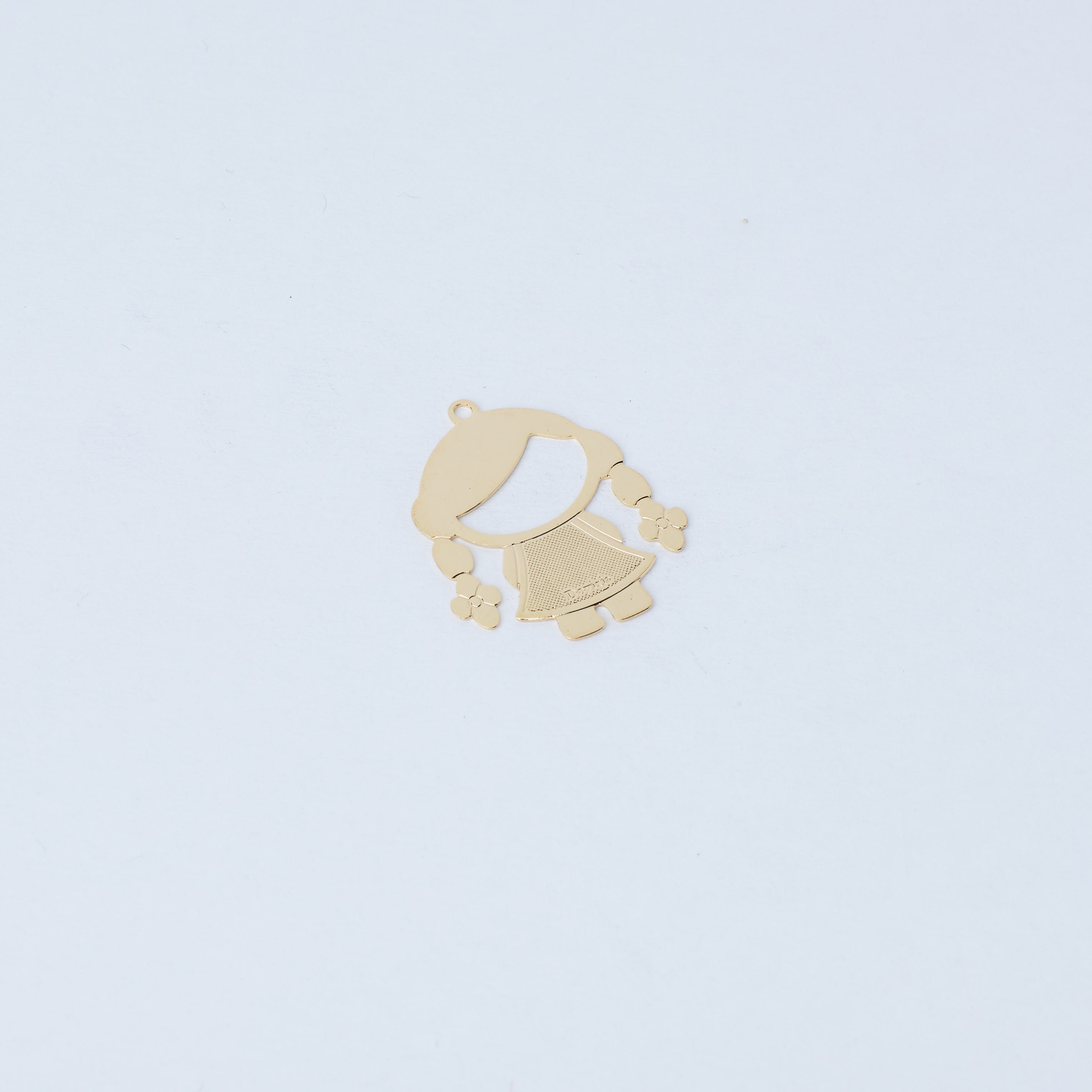 652 Cadena Silueta Niña Grande