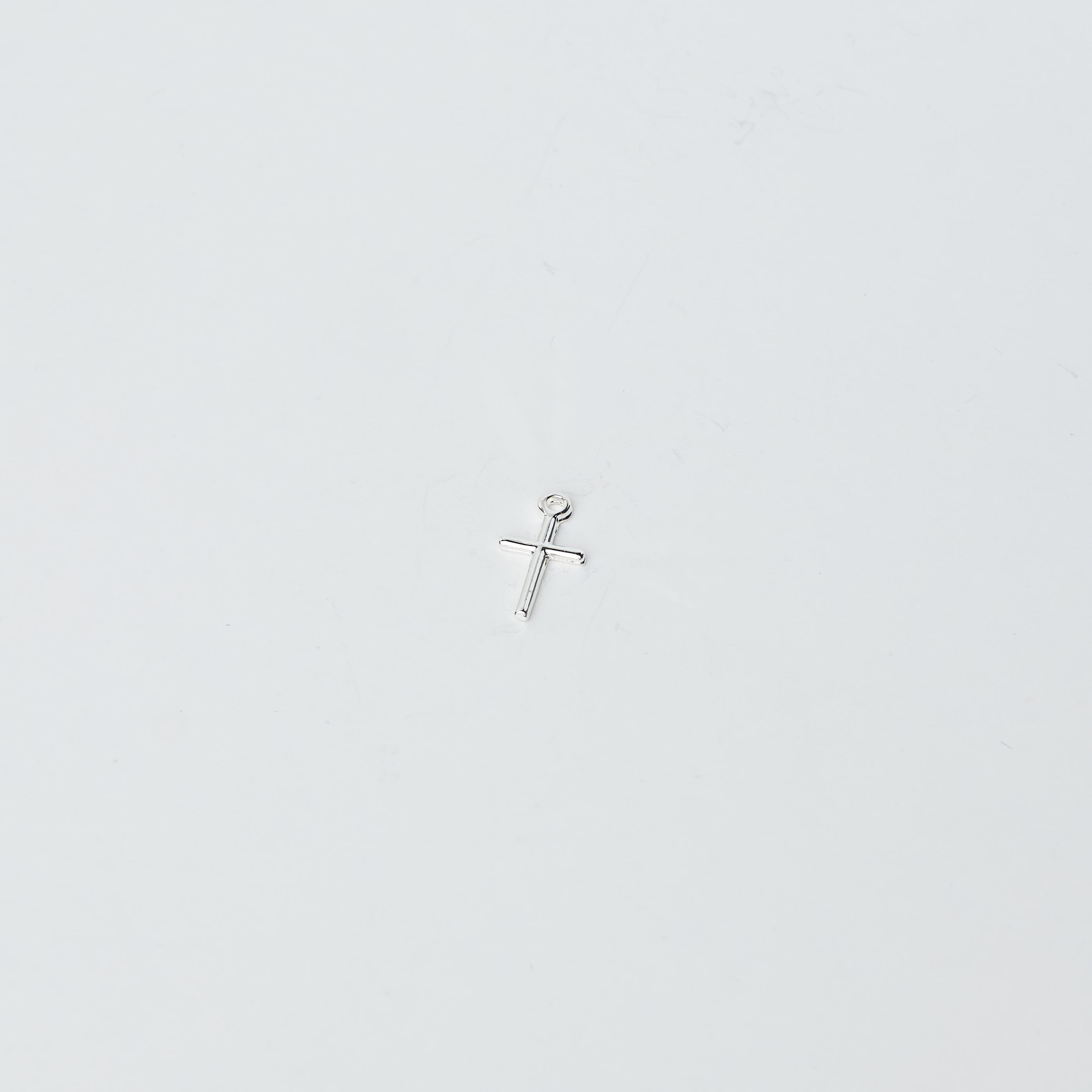 6788 Silver Mini Cross Pendant