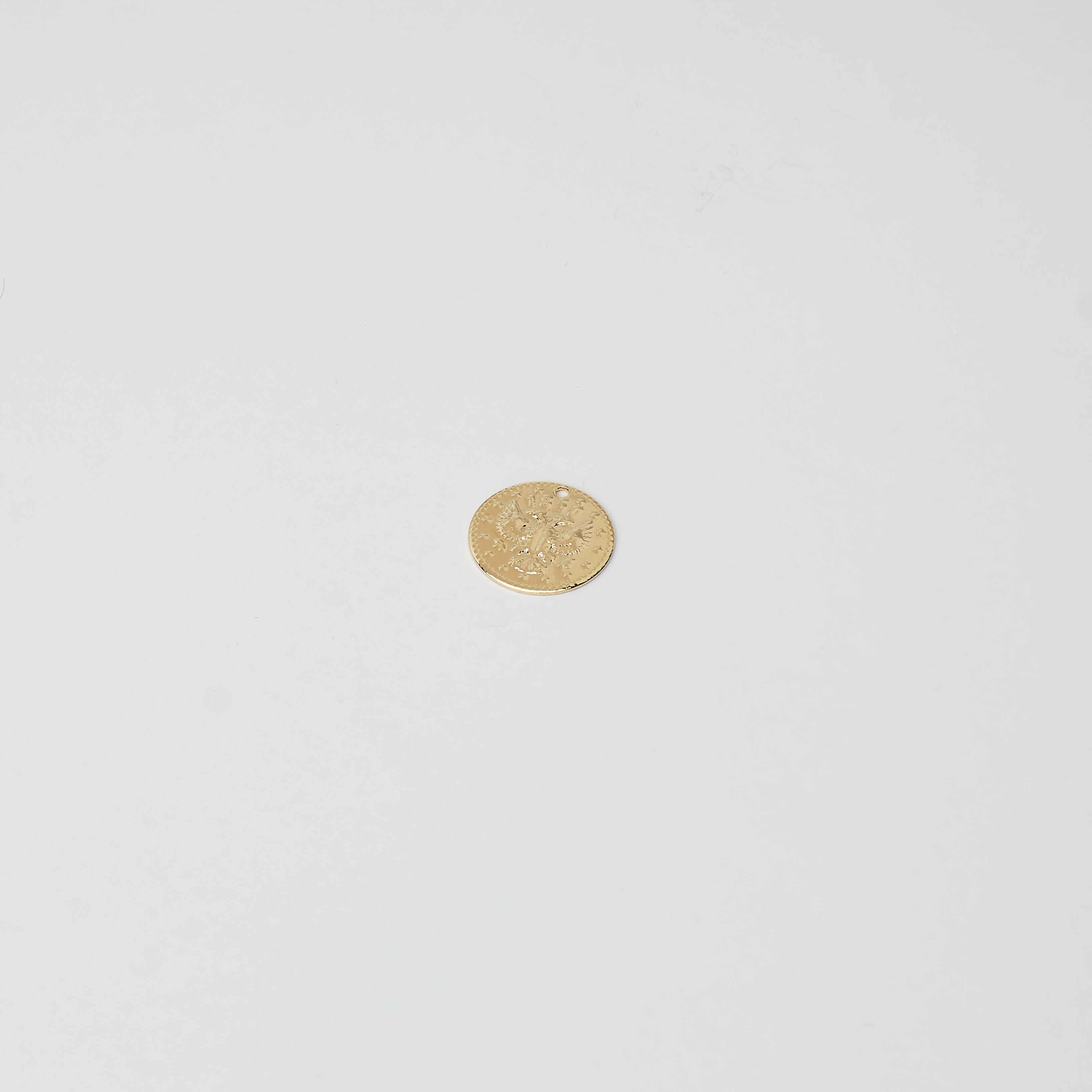 6852 Eagle Coin Charm