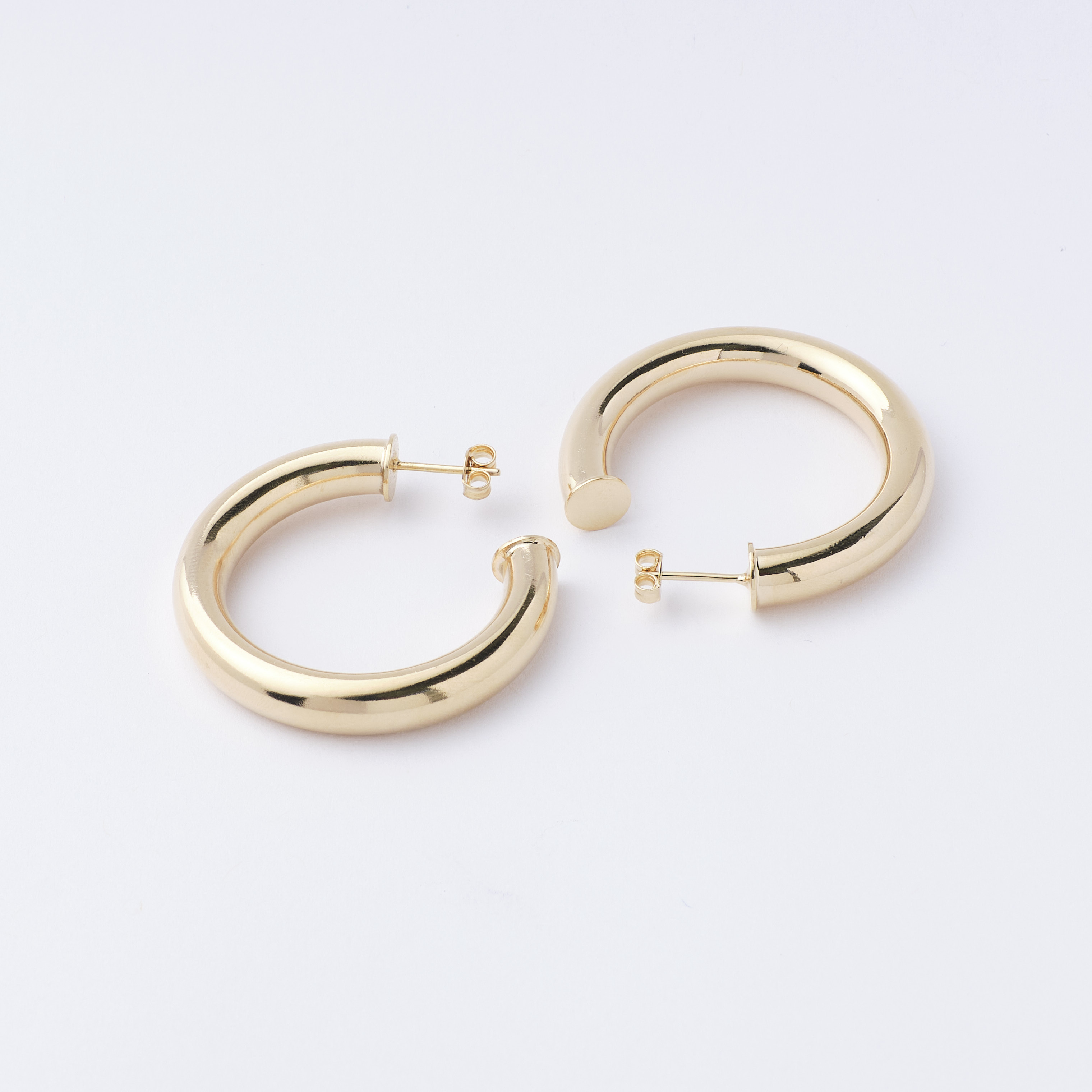 6980 Earring 40 X 5mm
