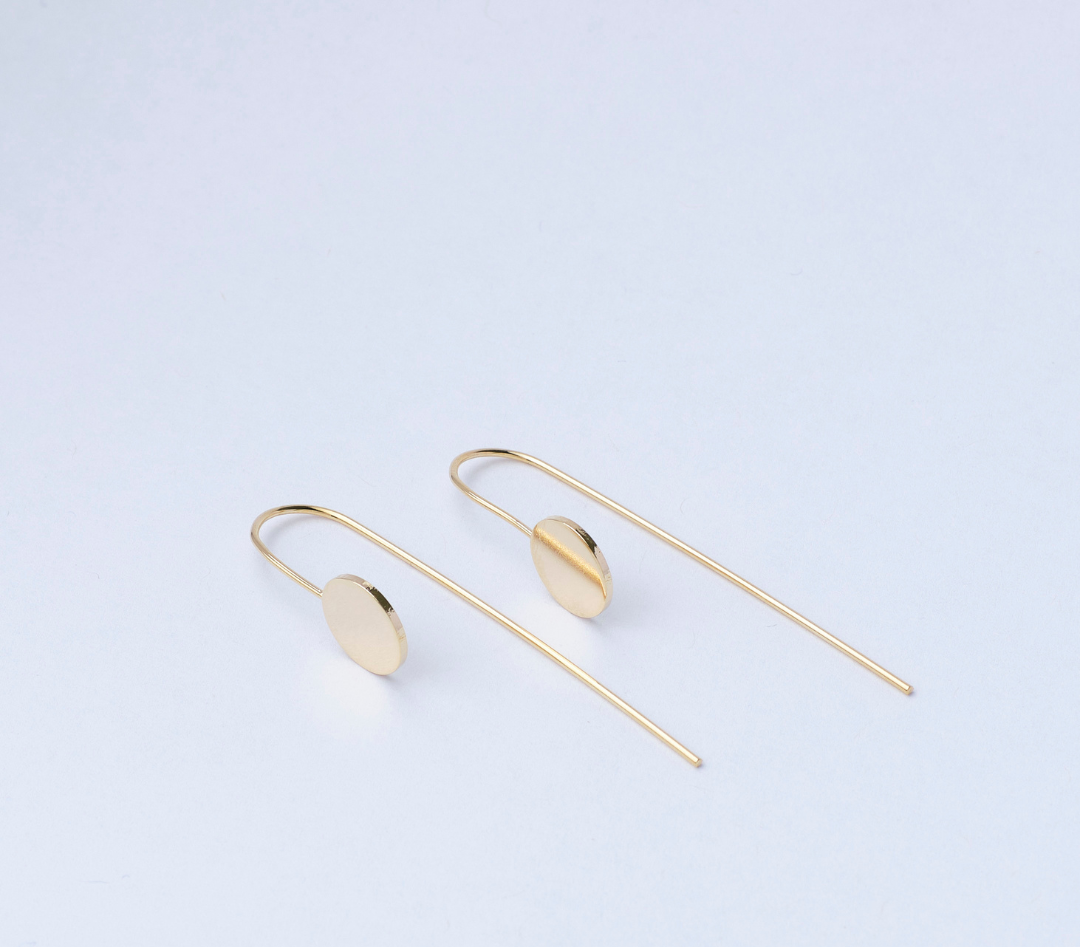 8032 Pendientes de círculo plano