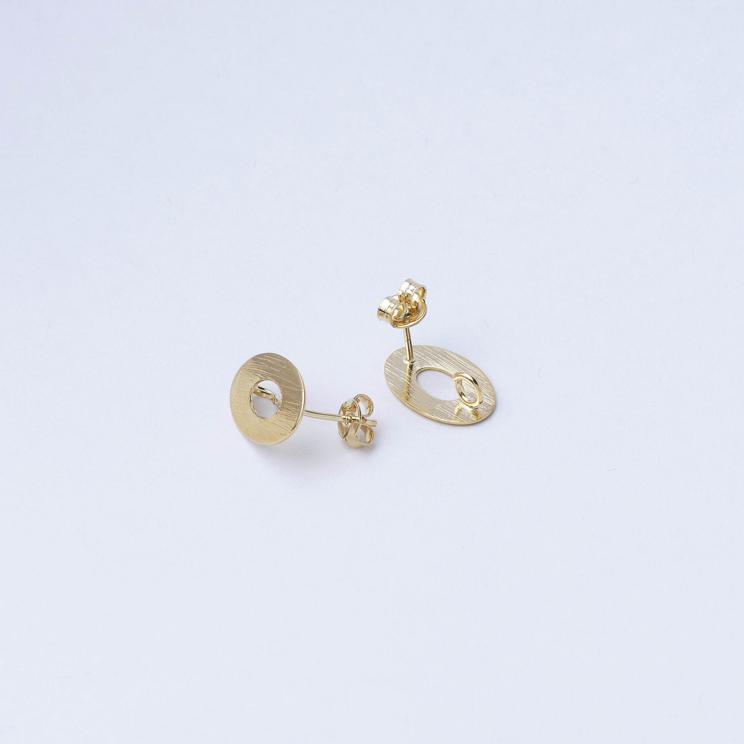 8368 Earring Oval Base