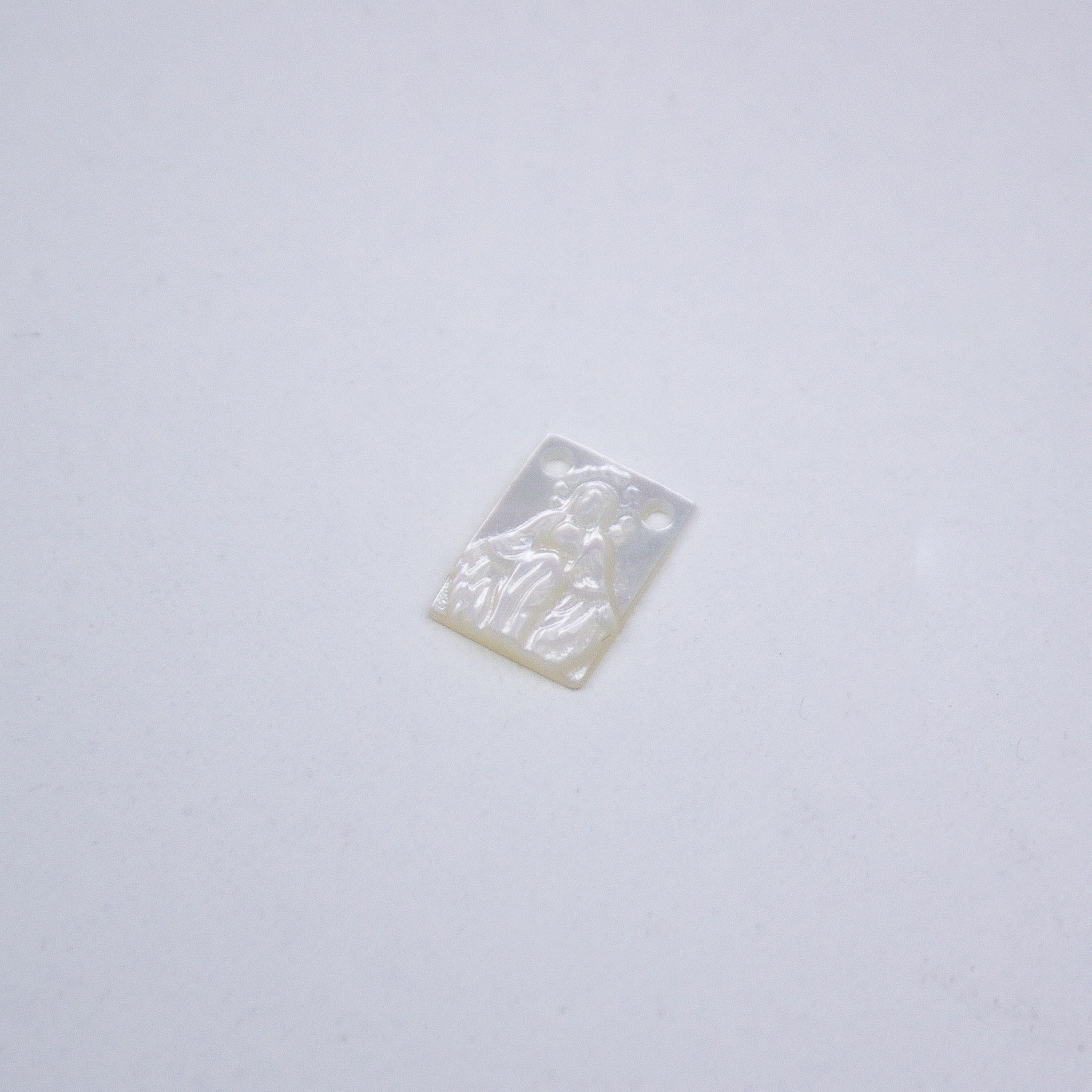 9467 Mini Medalla Milagrosa de Concha 12x8mm