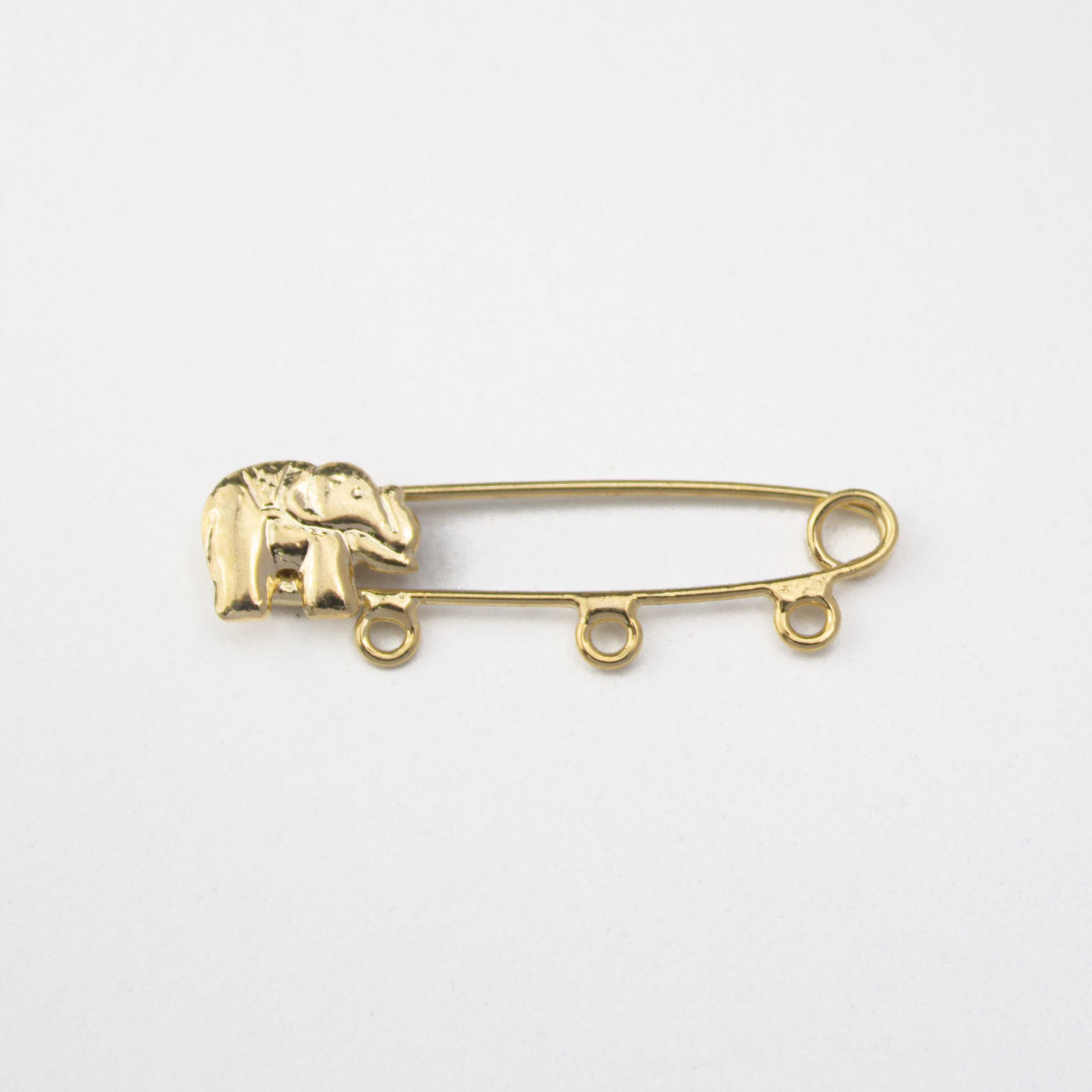 9730 Baby Pin with Elephant Brooch
