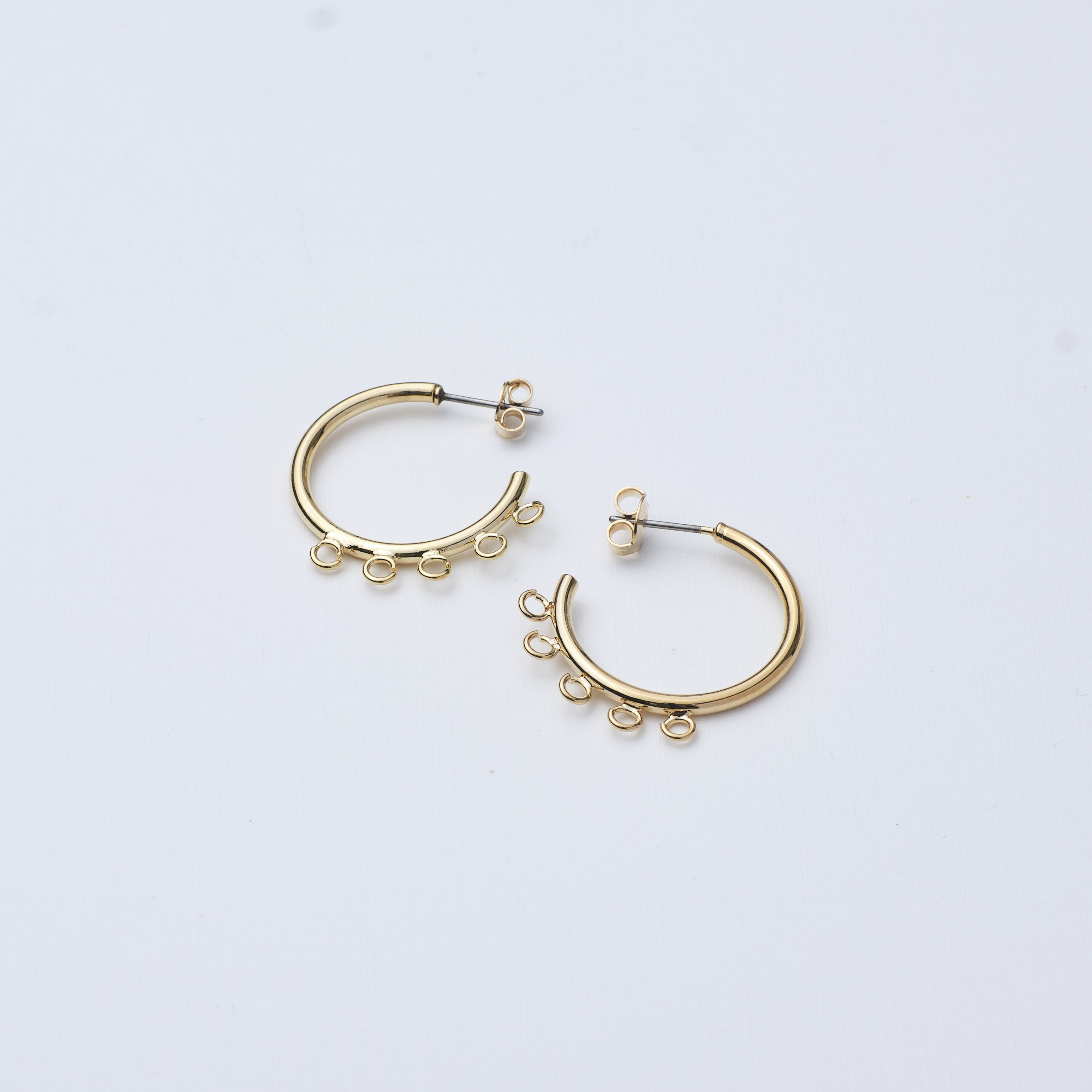 9733 Earring Hook with Oval Small